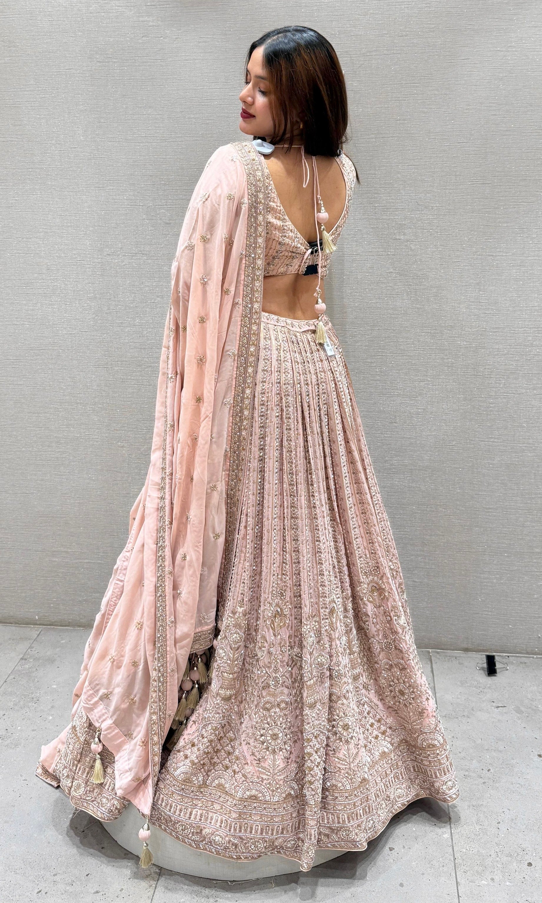 Baby pink Lehenga