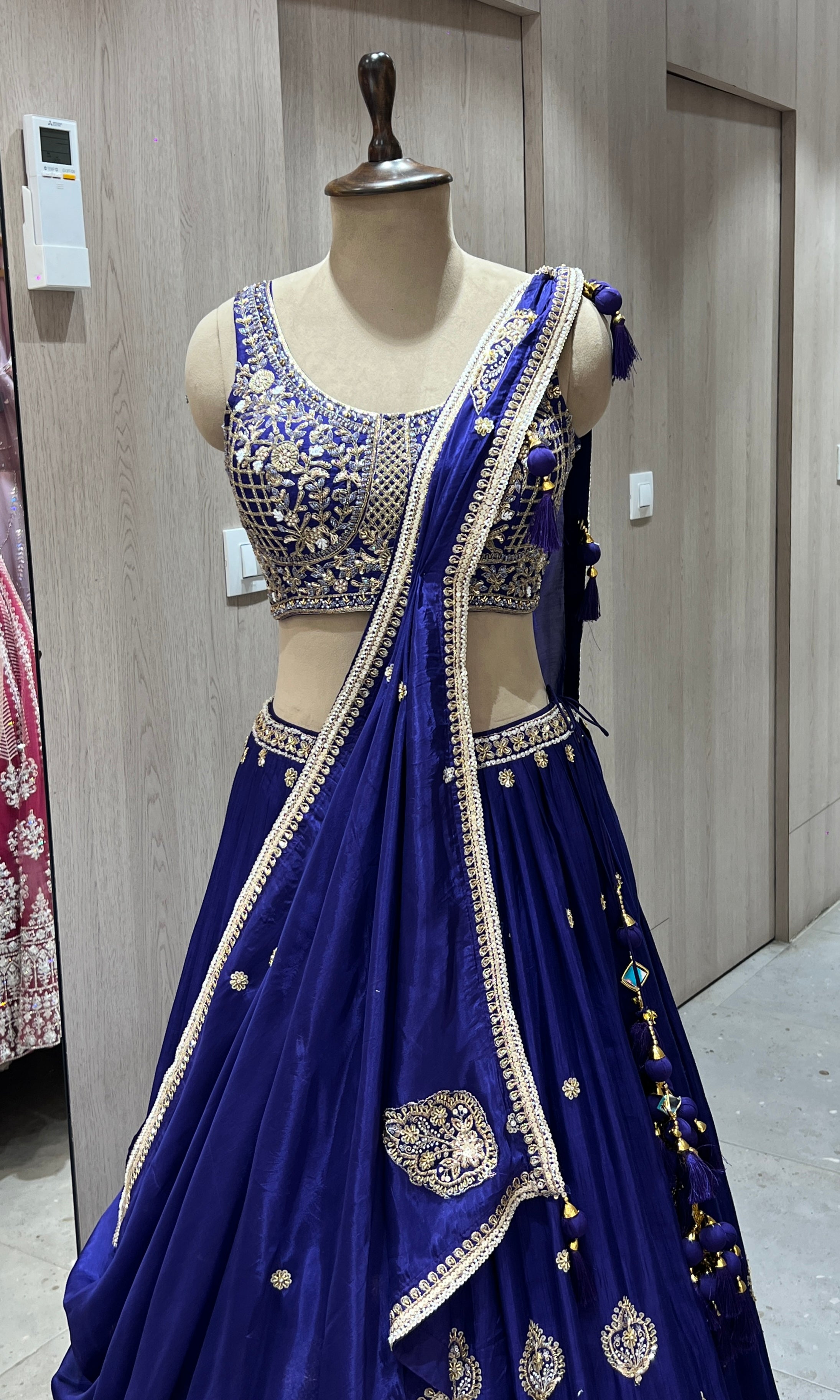 Purple Lehenga