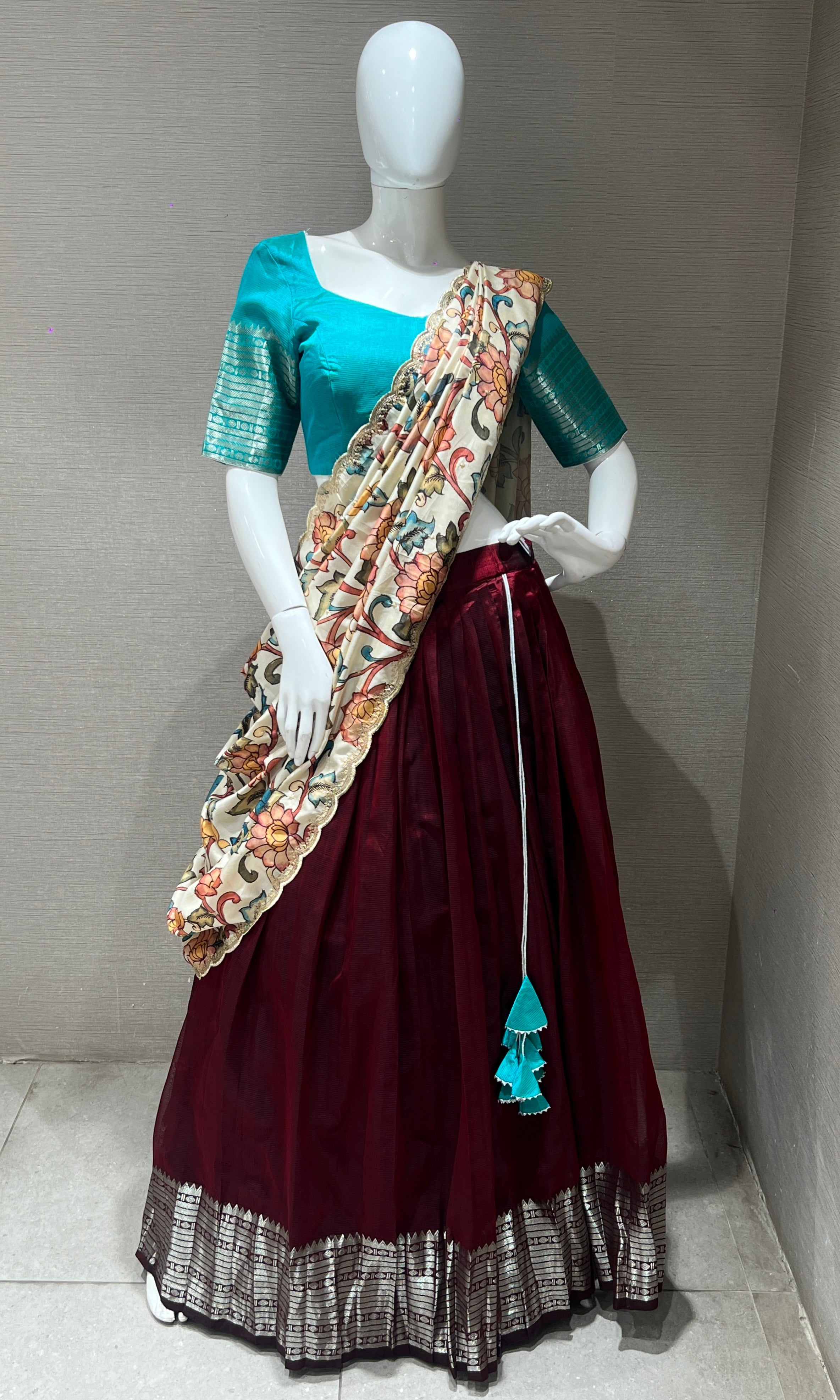 Maroon Lehenga