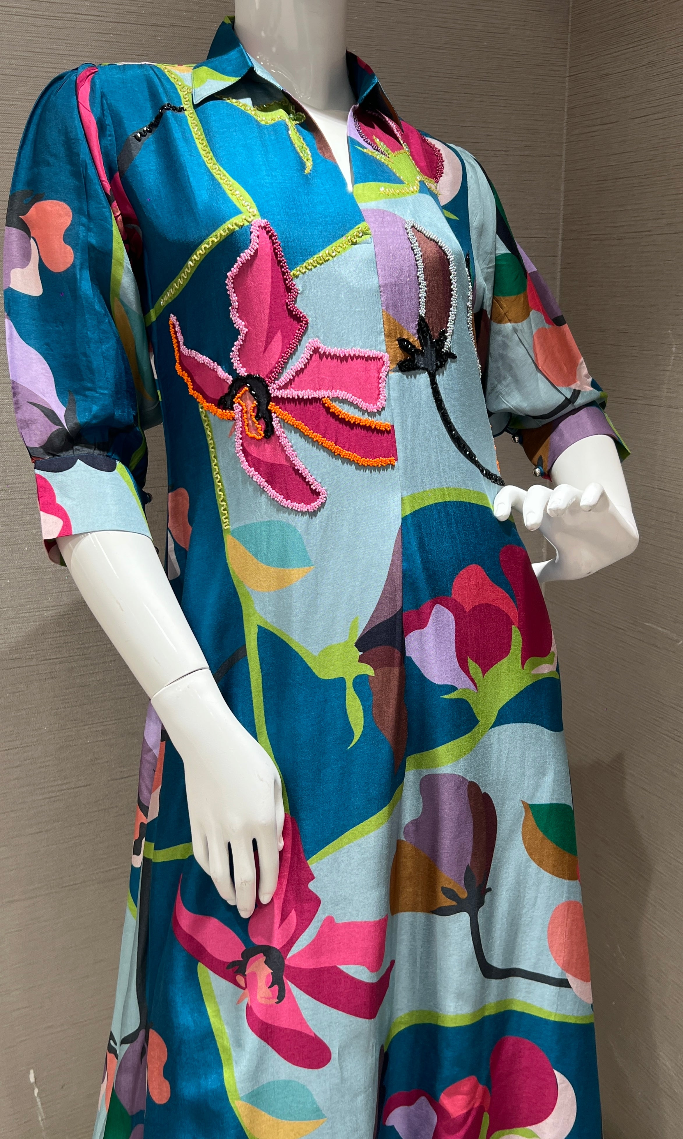 Blue Kurti top
