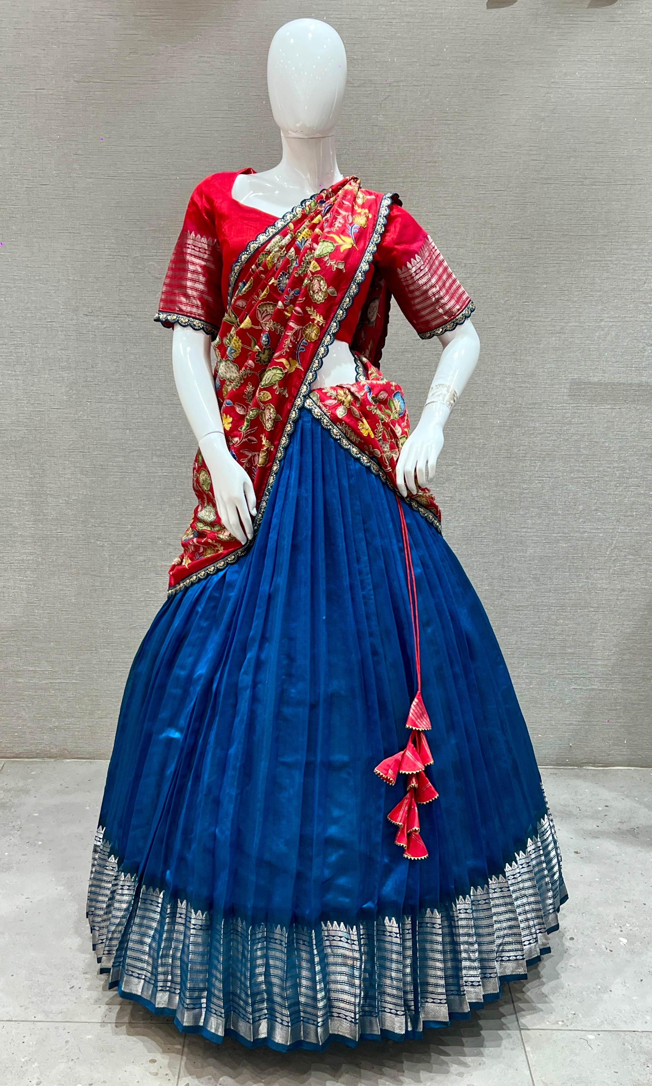 Blue Lehenga