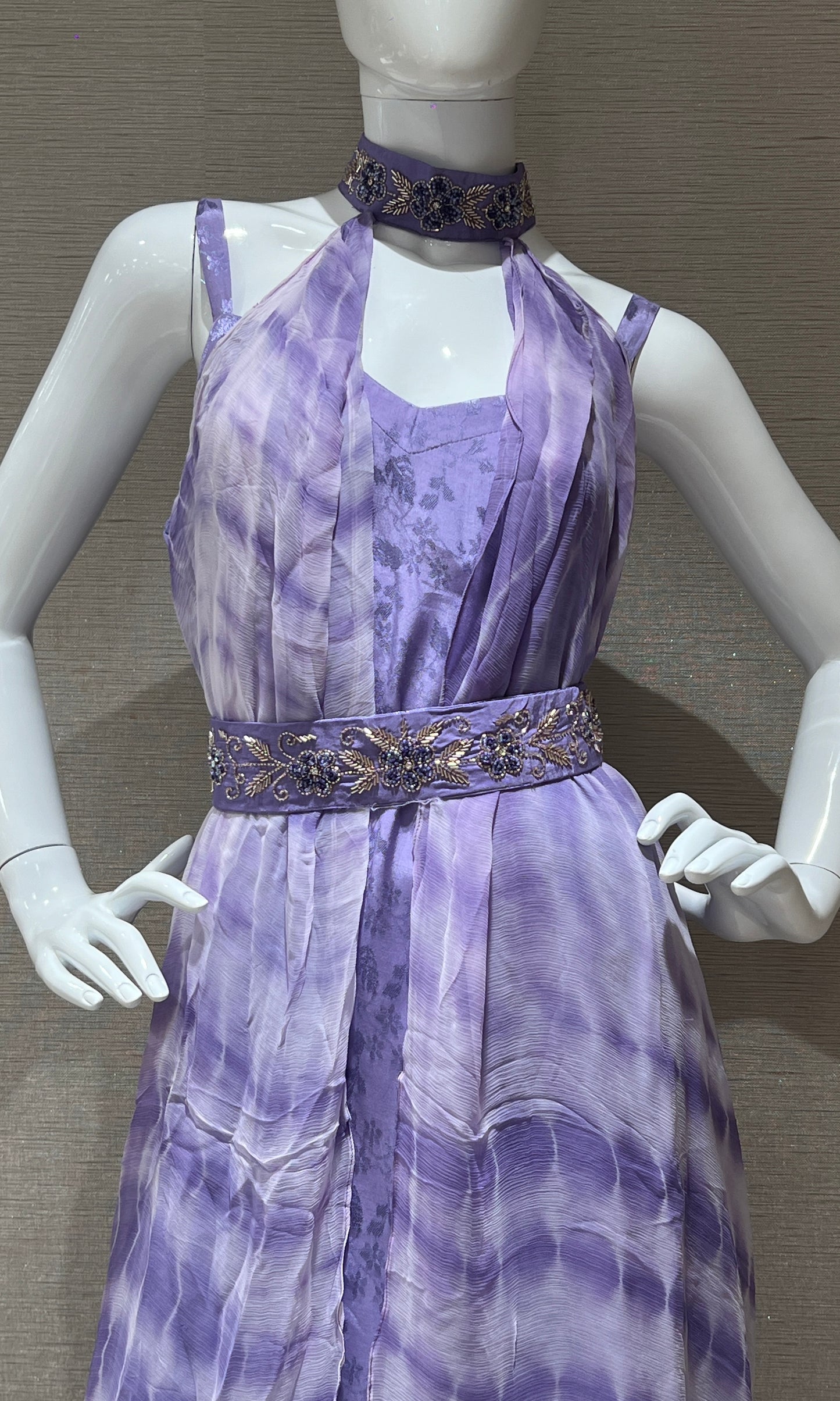 👗Lavender long dress