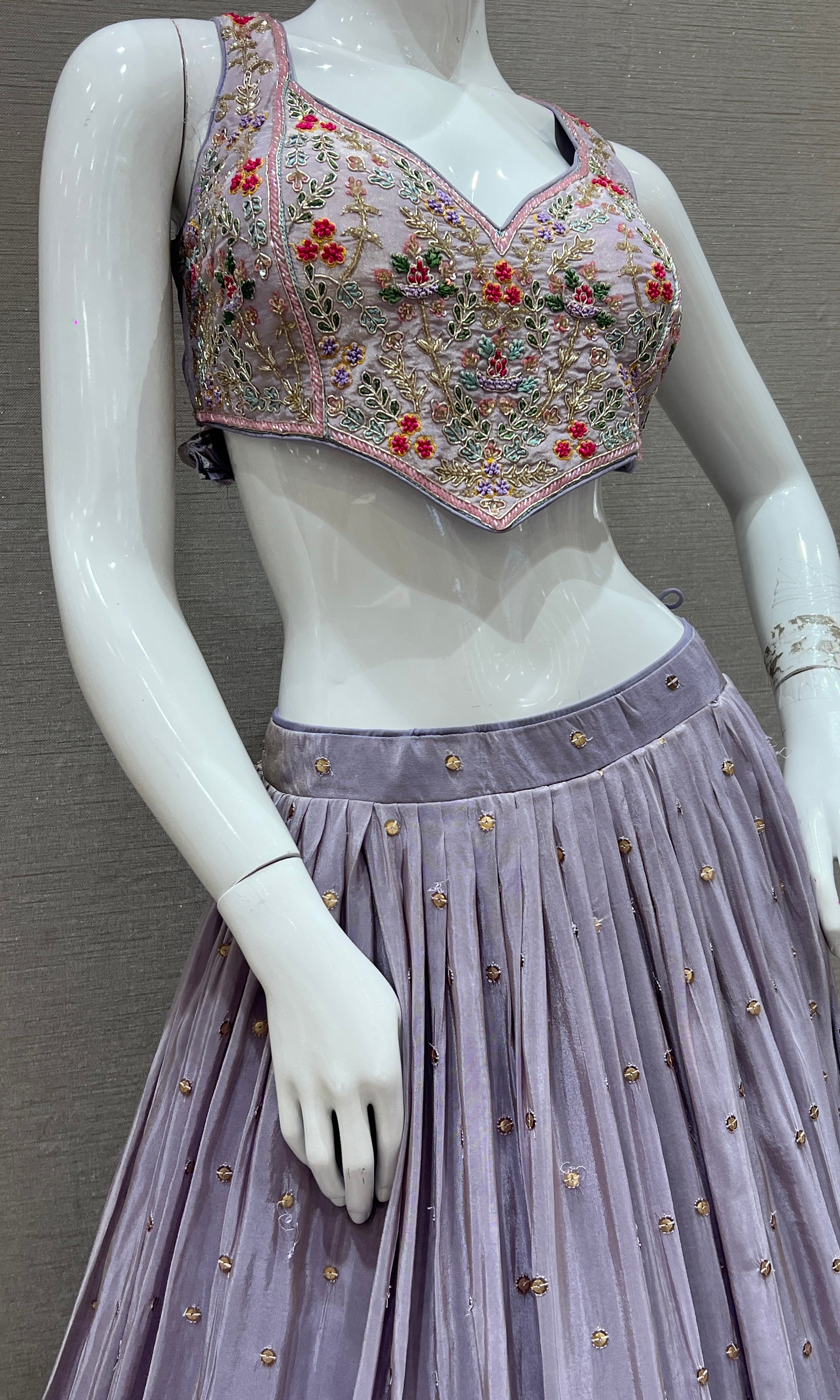 Light purple Lehenga
