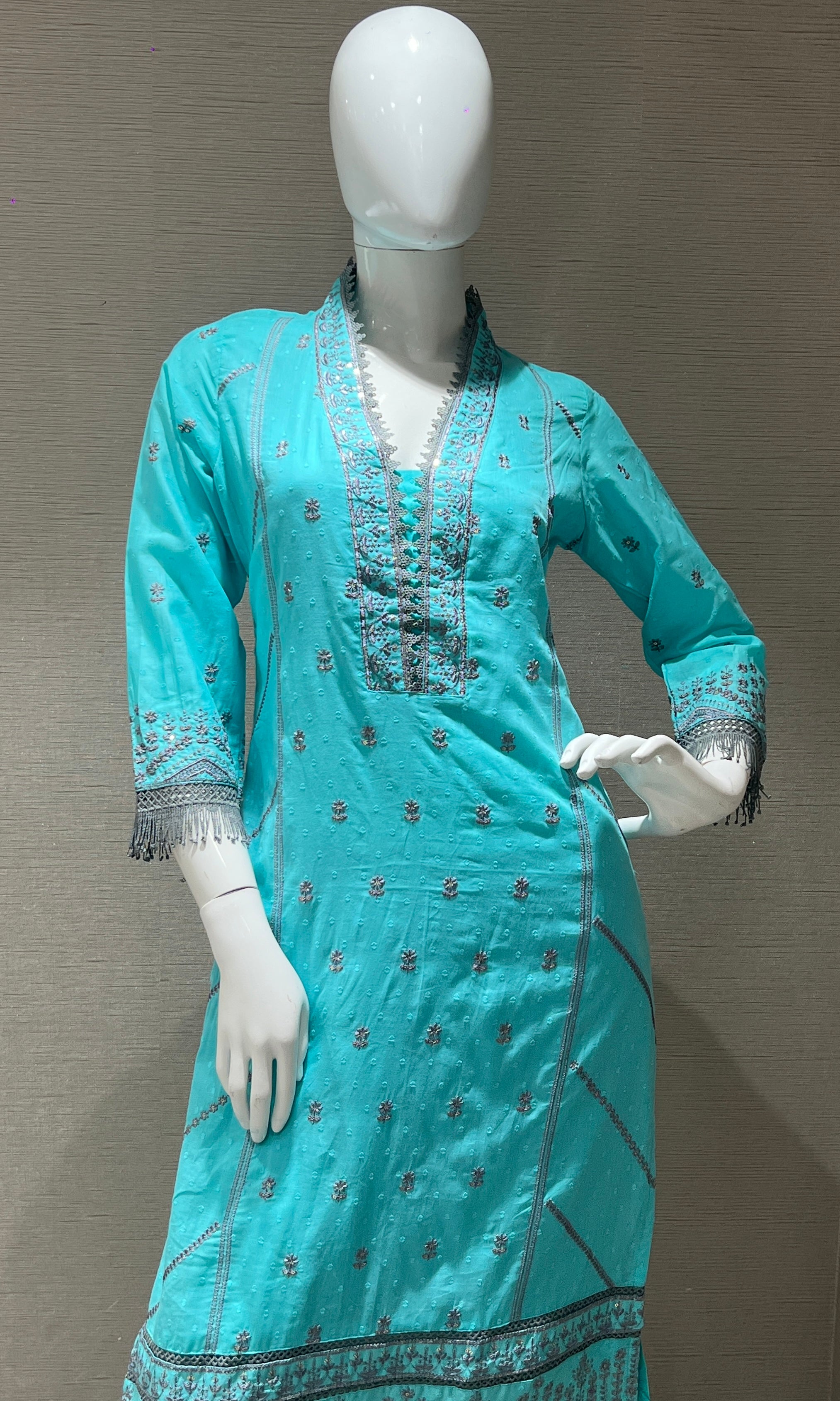 Blue kurta set