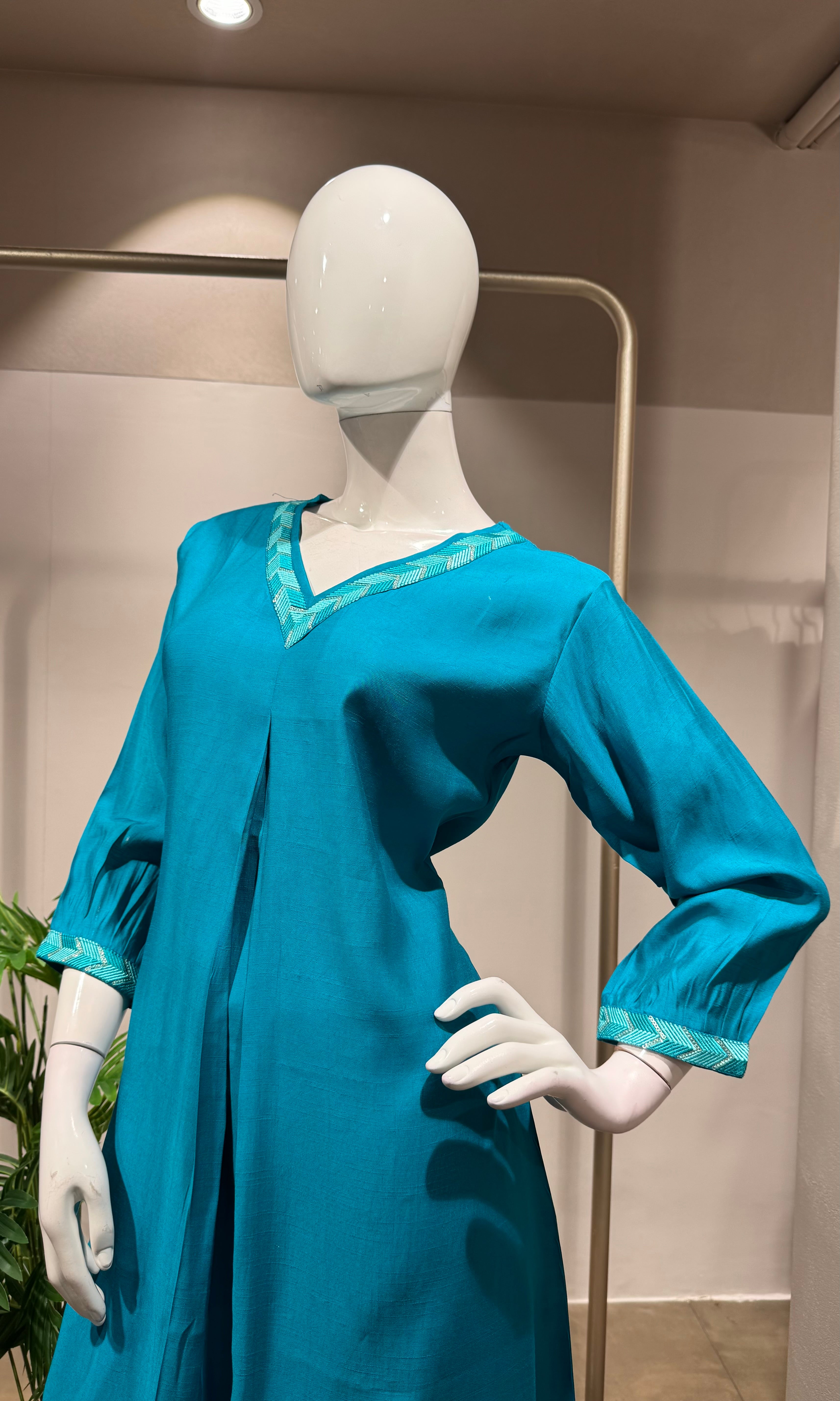 Rama Blue ETHNIC  Kurta Set