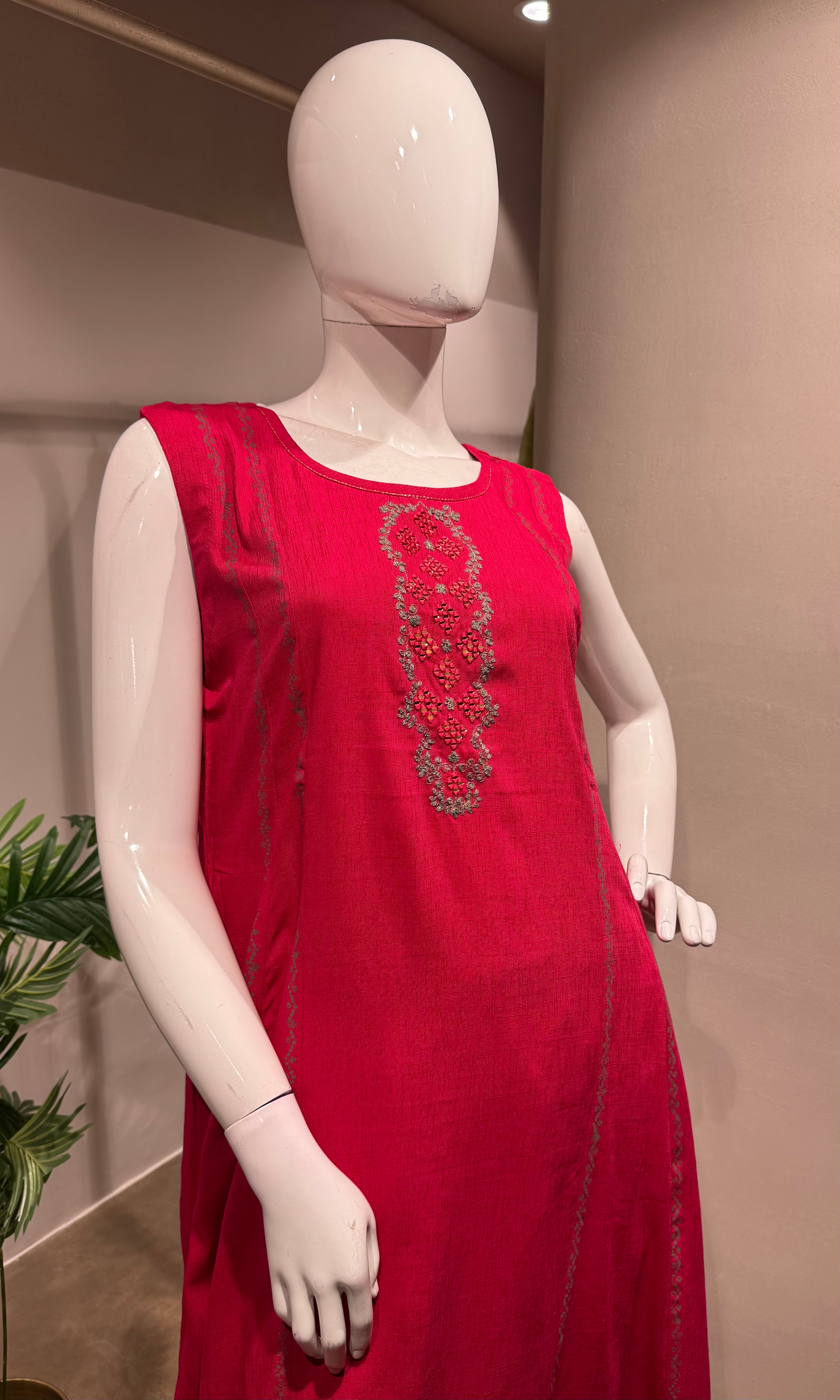 Rani ethnic kurti with bottom