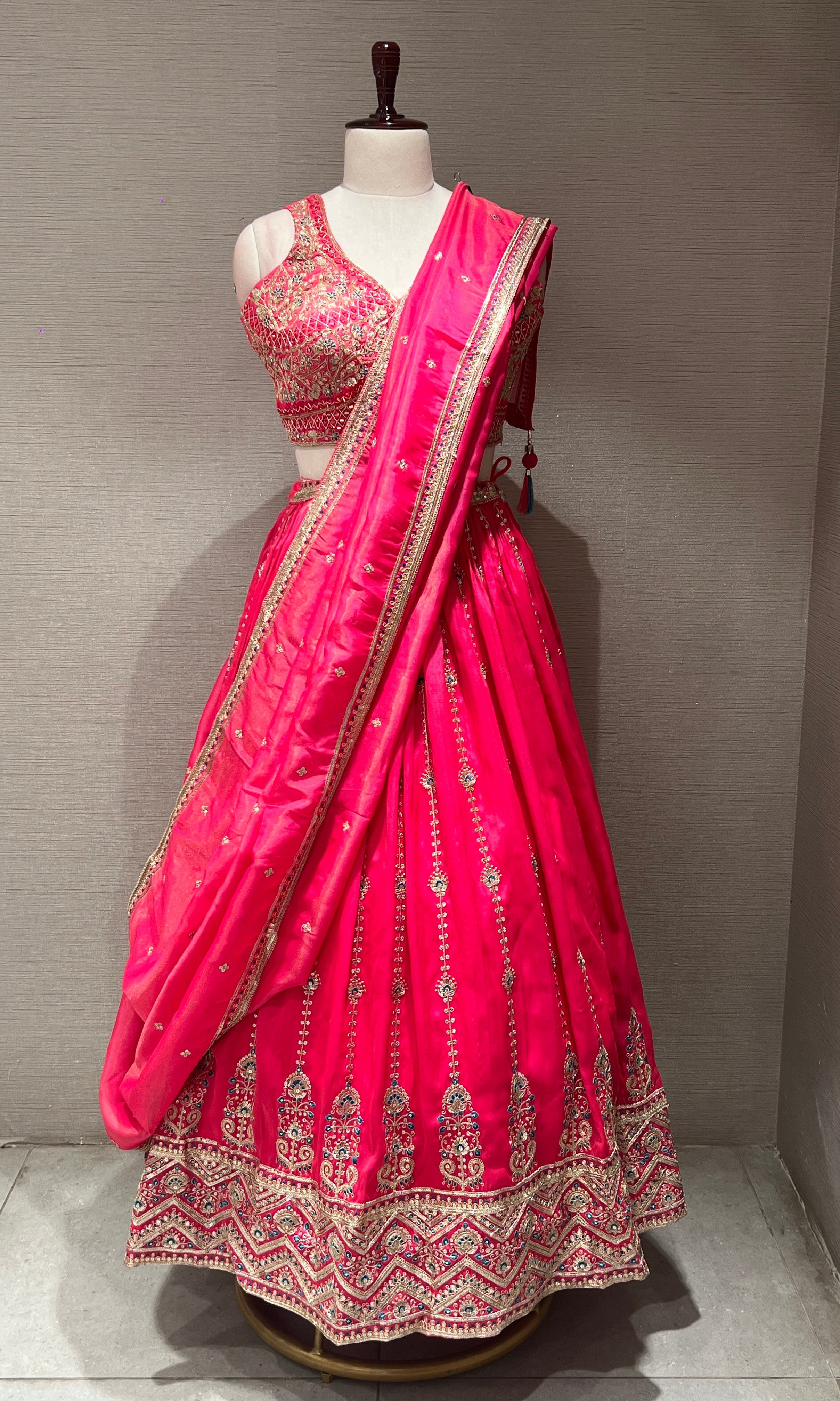 Pink Lehenga