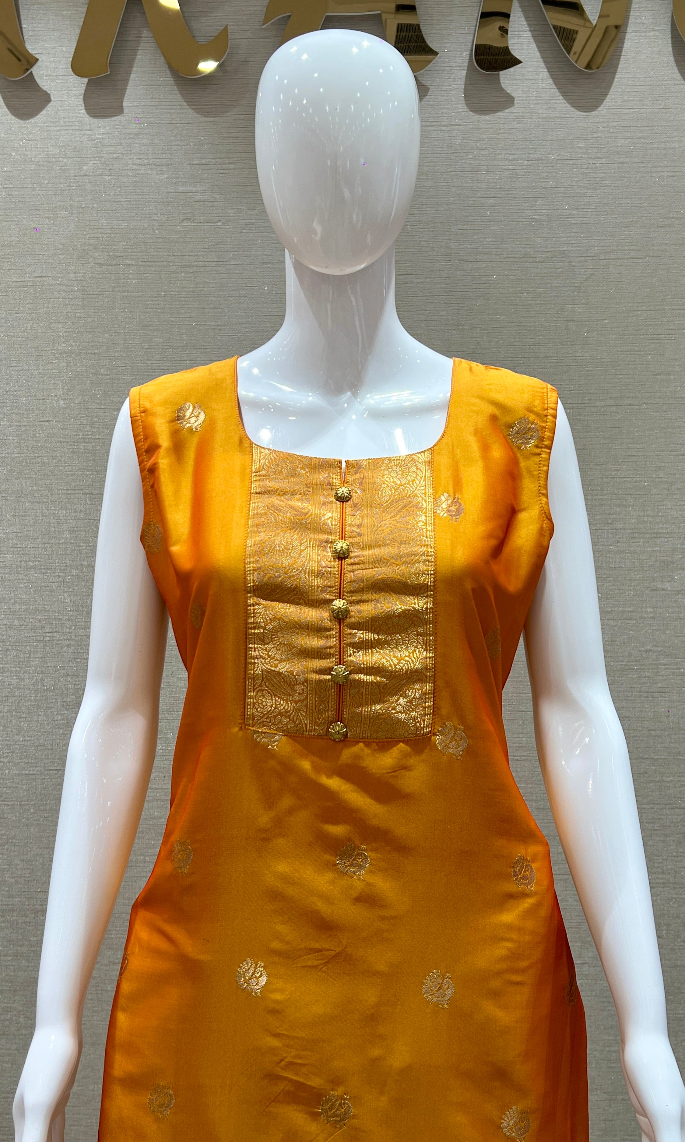 Yellow kurta set