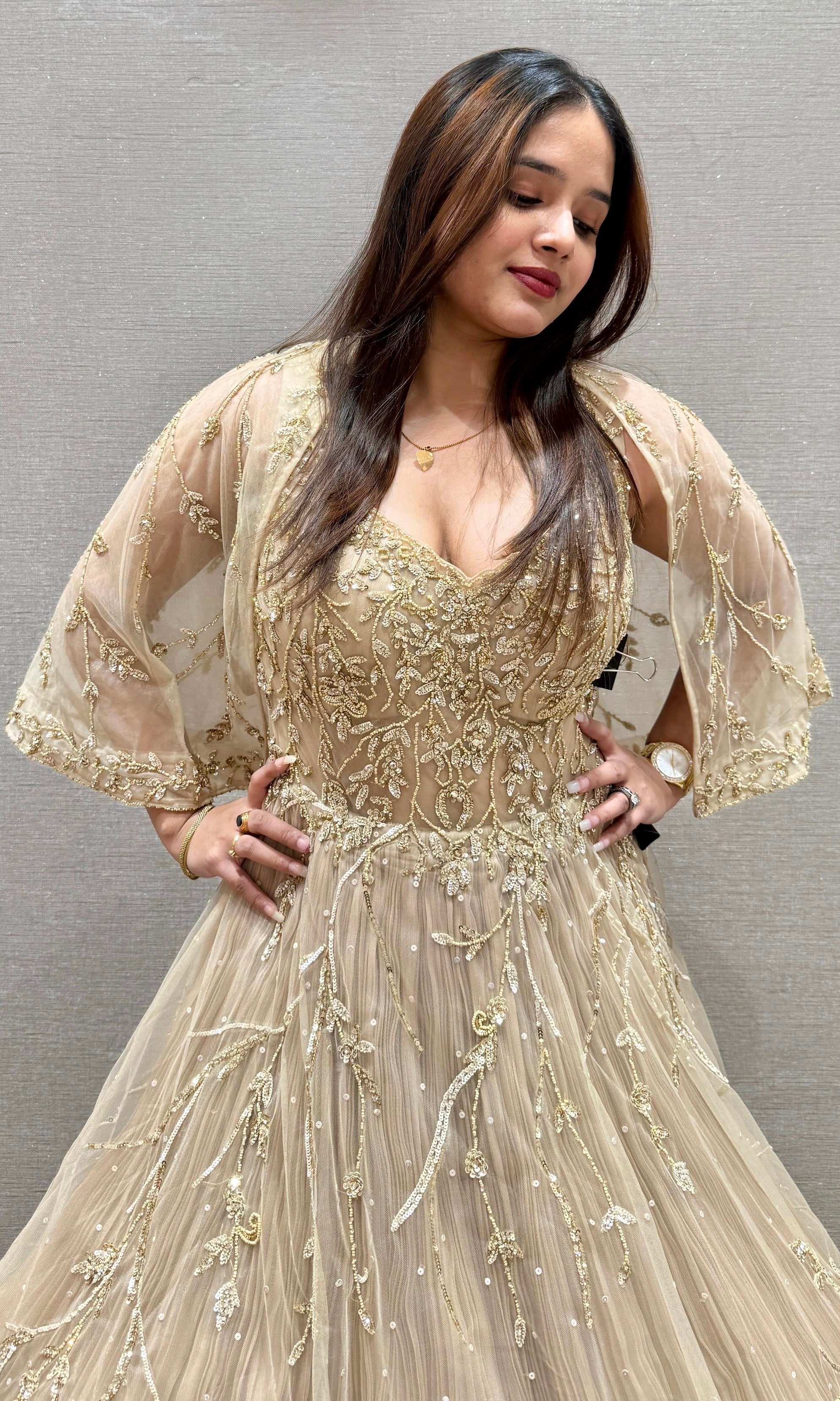 Gold Lehenga