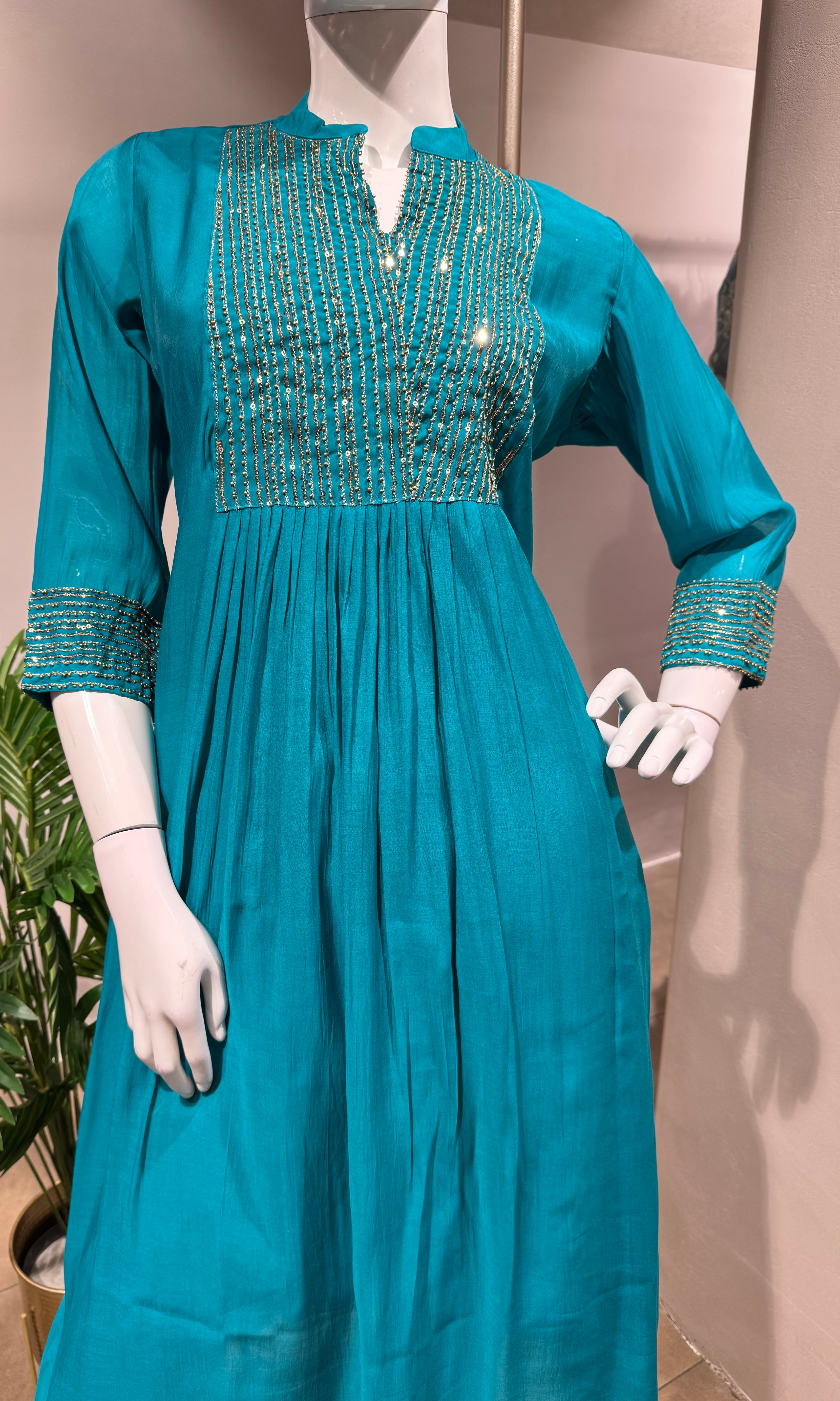 Rama Embroidered Kurta & Trouser Set
