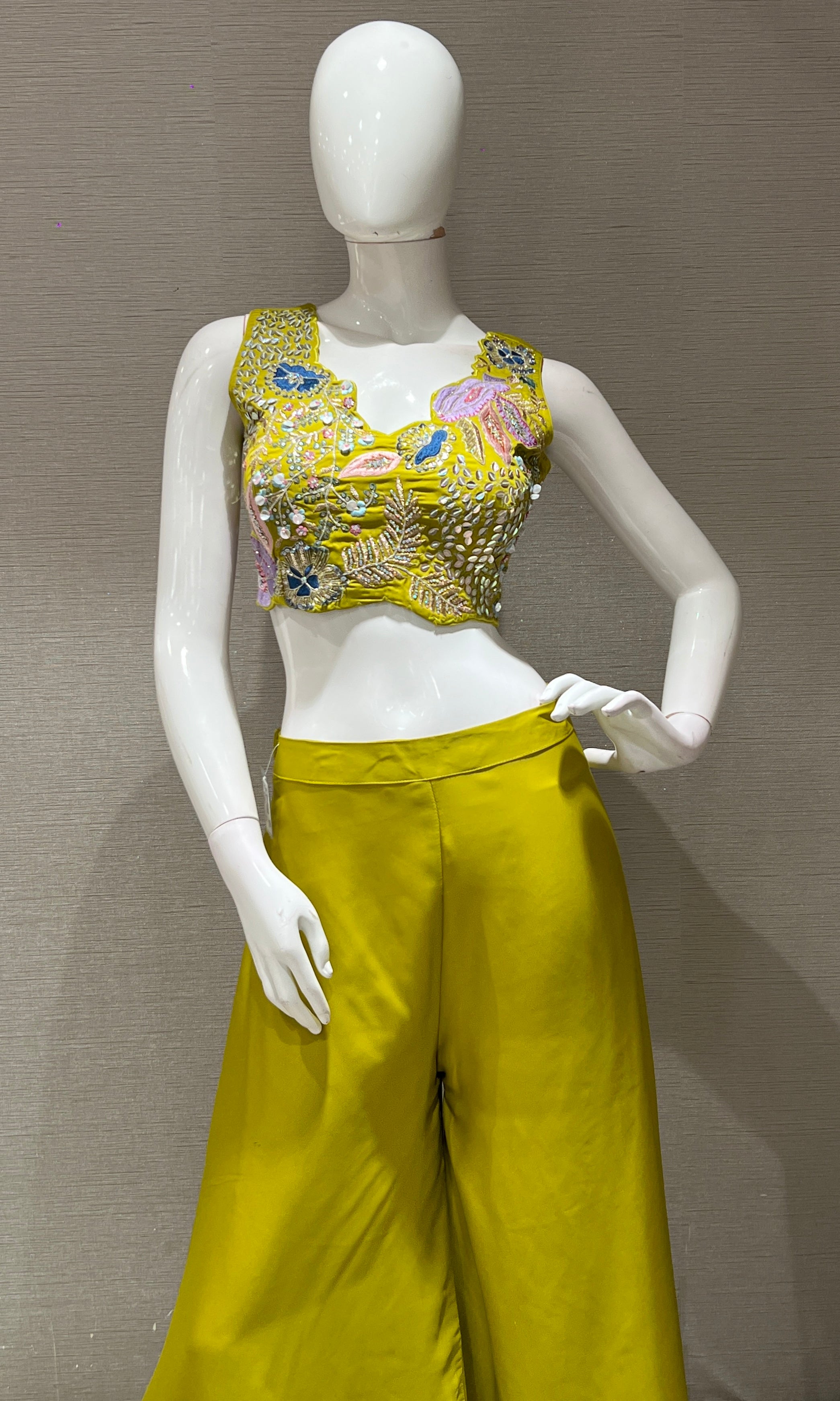 Liril FLOWER 3D CUT palazzo SET