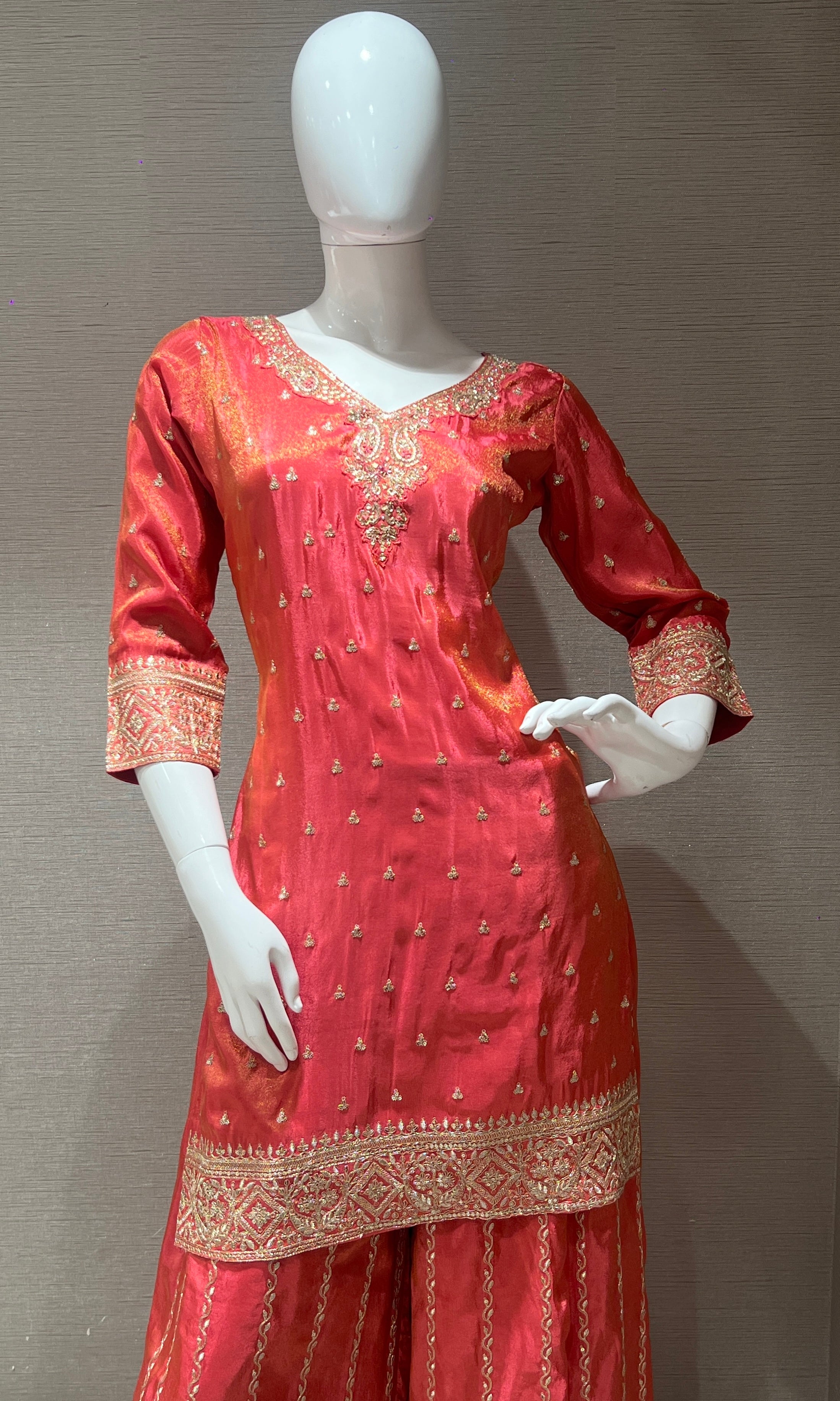 Pink Sharara