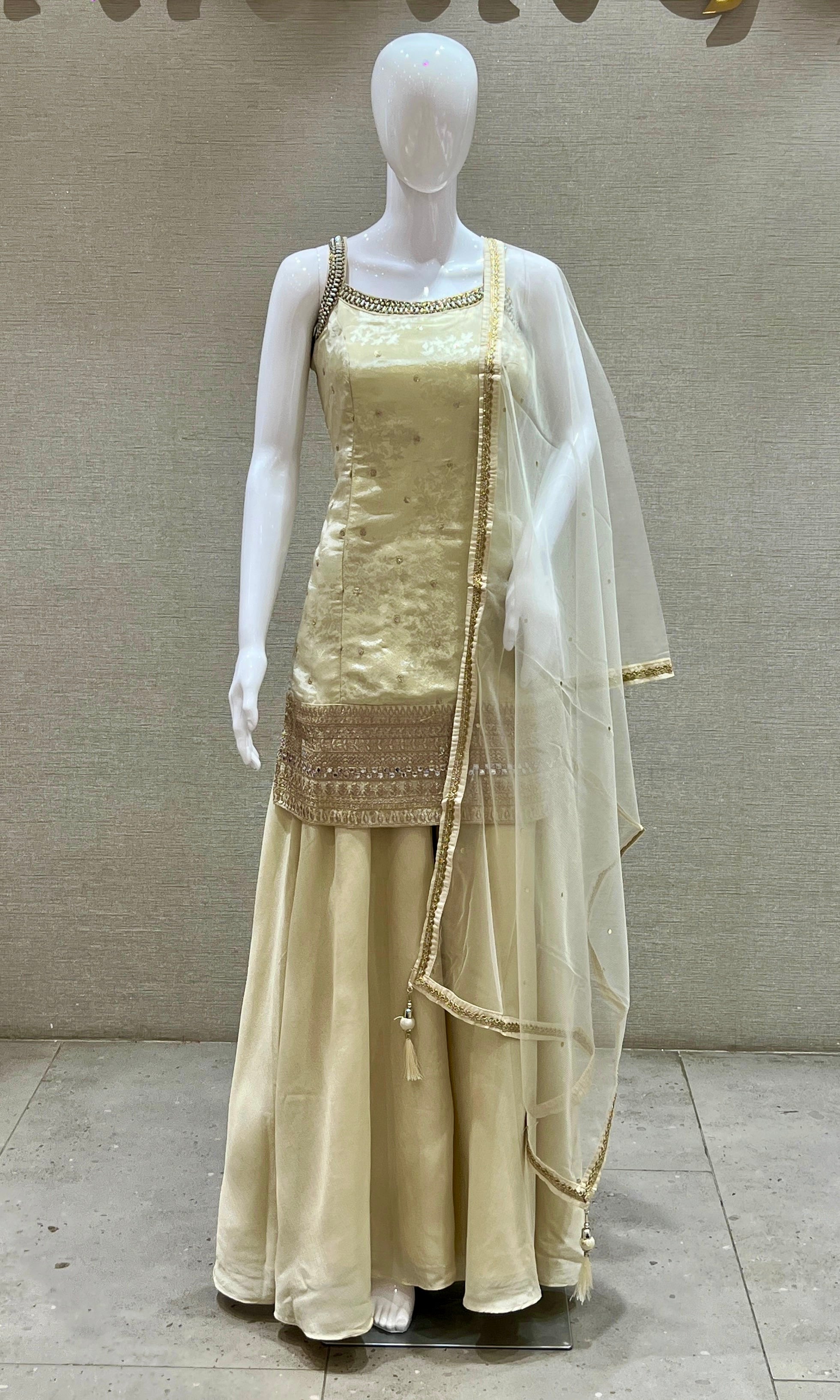 Moonlight Radiance Palazzo Set