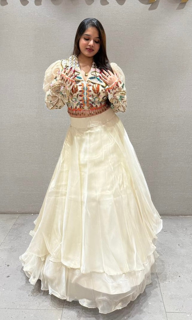 Gold Lehenga