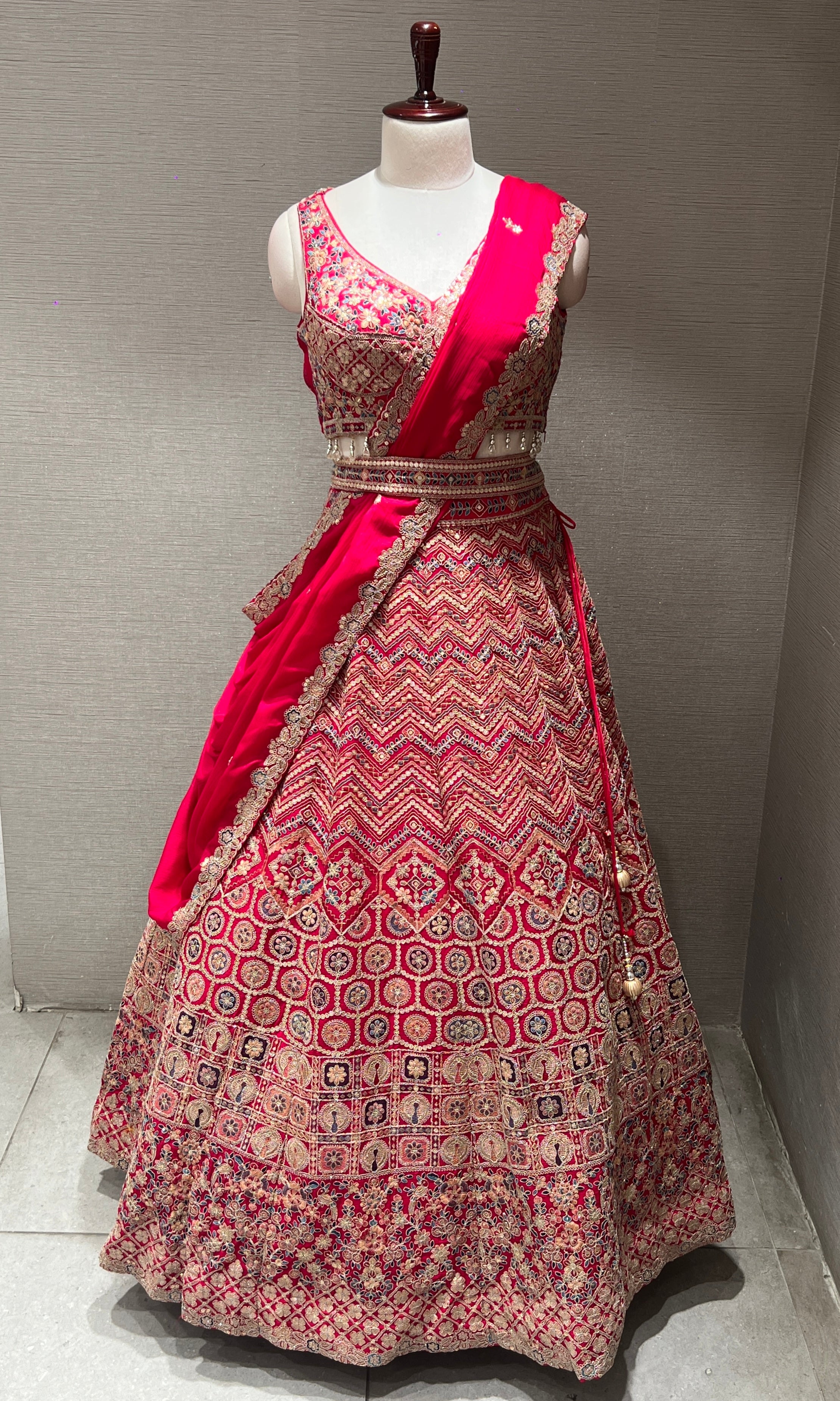 Pink Lehenga
