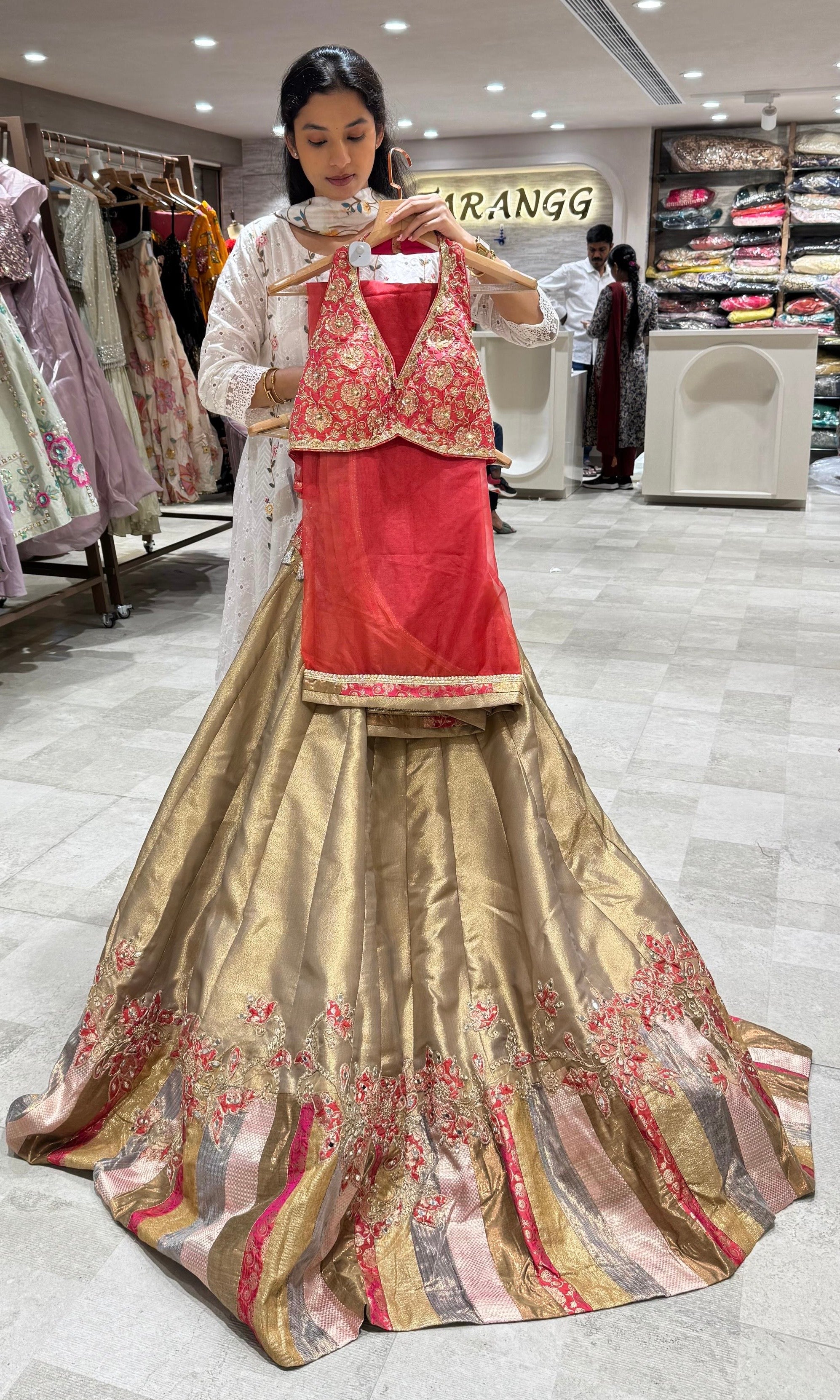 Pink Lehenga