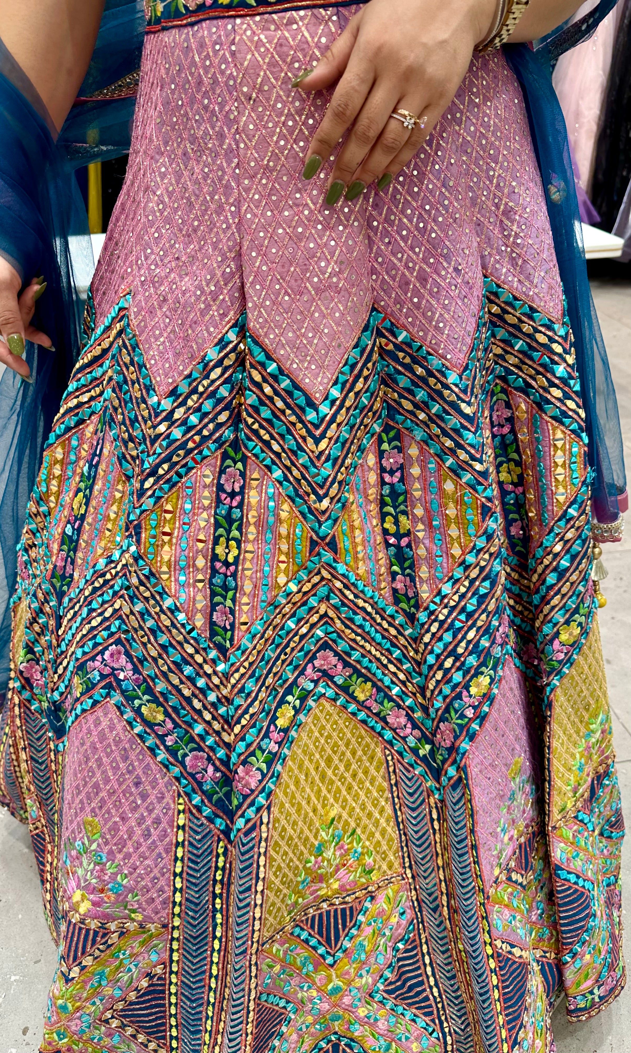 Candy Prism Lehenga
