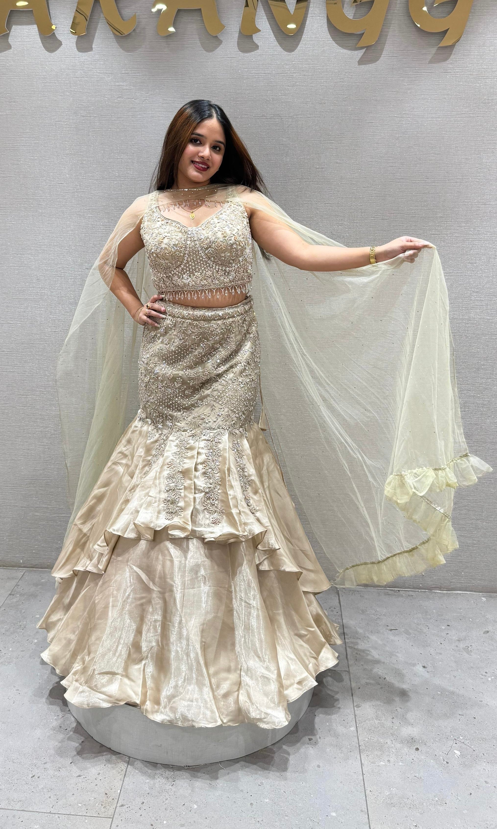 Gold Lehenga