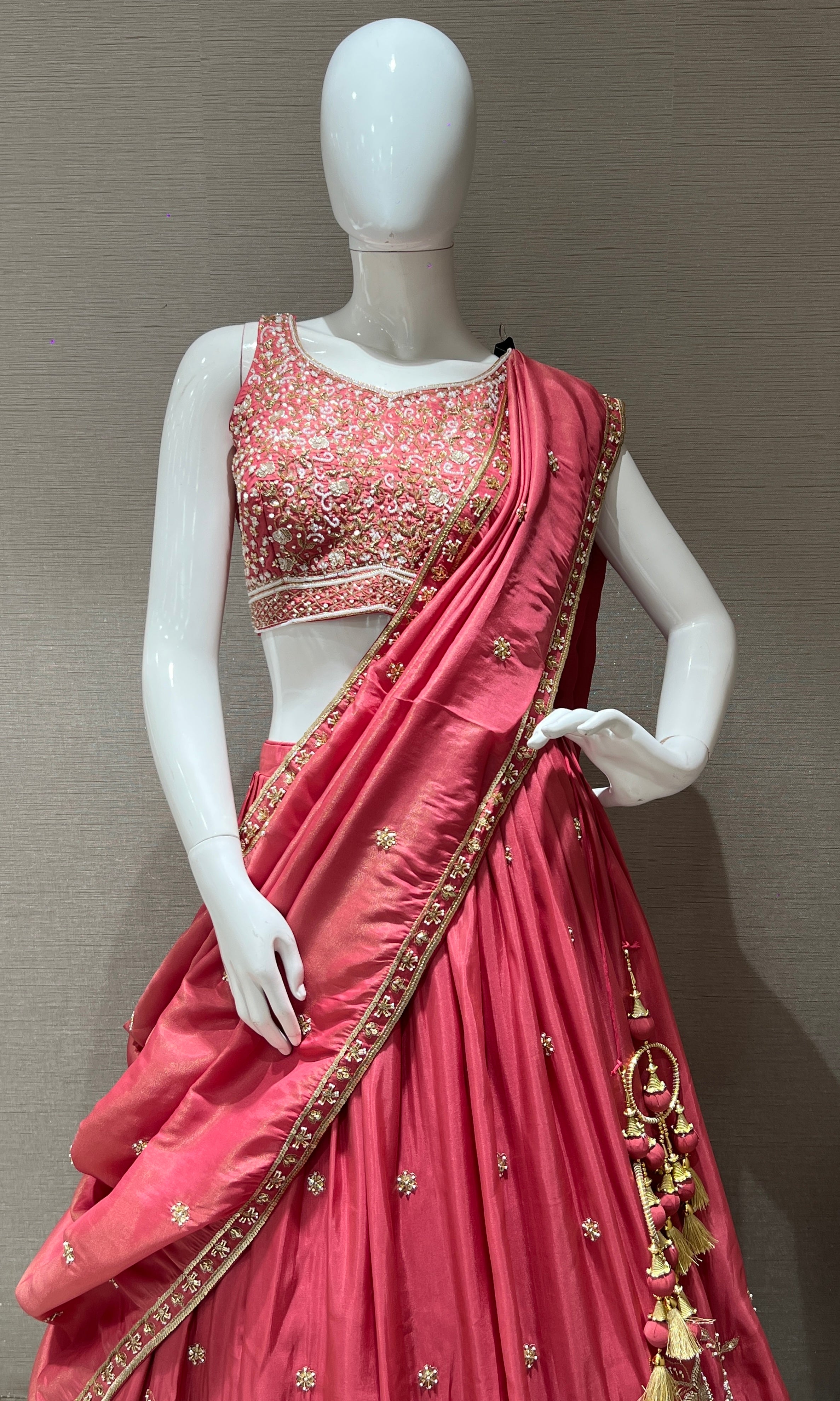 Pink Lehenga