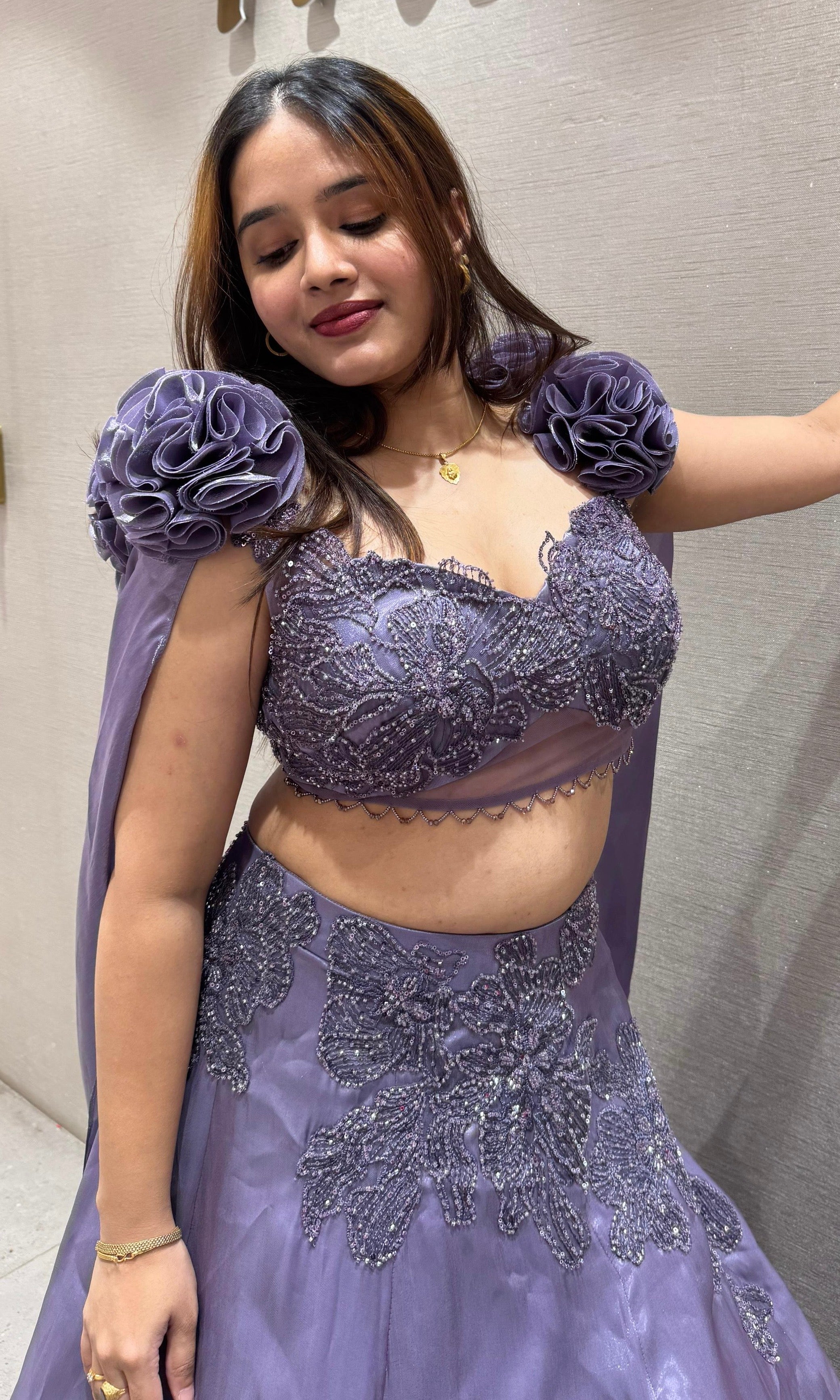Purple Lehenga