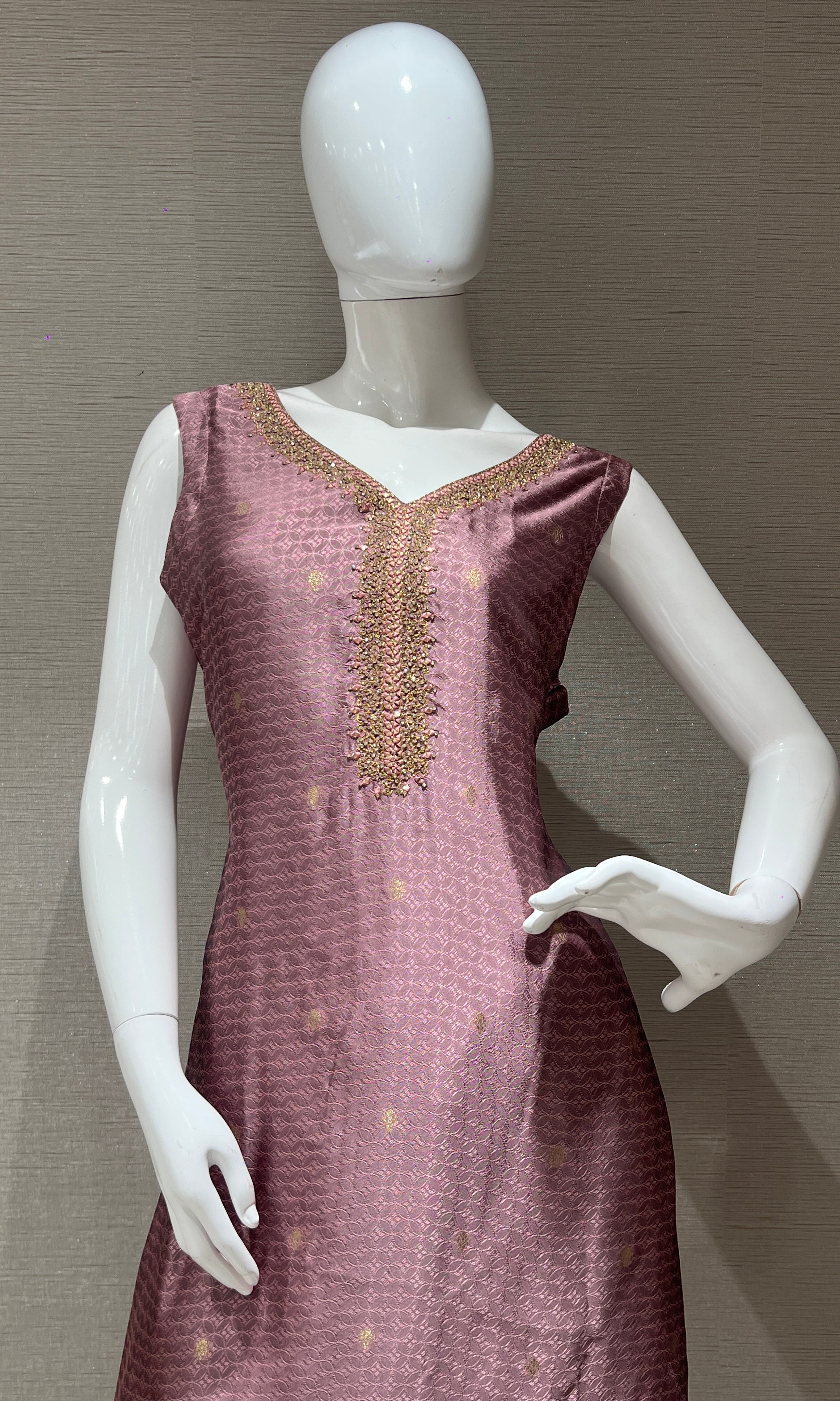 Purple kurta set