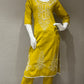 Golden yellow kurta set