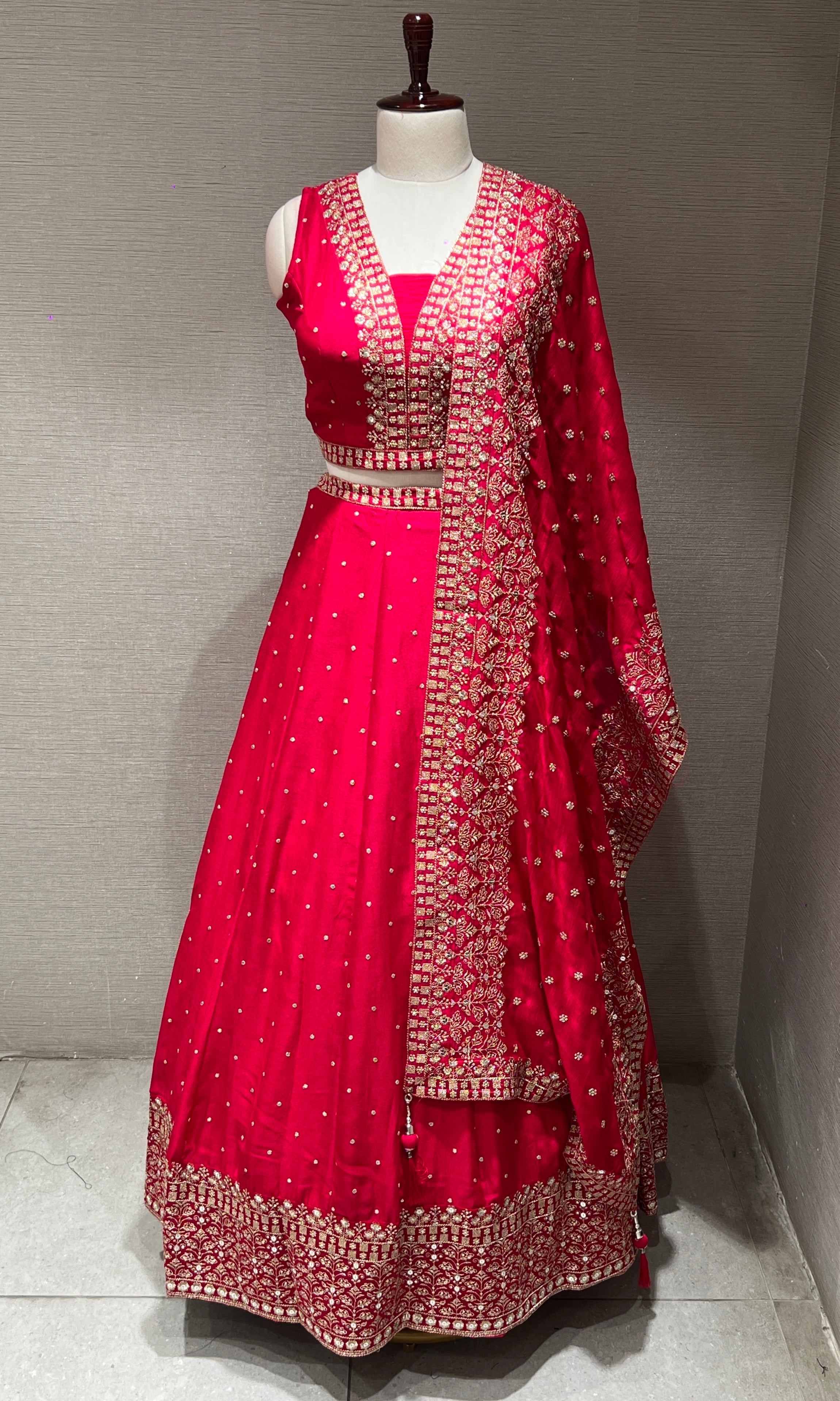 Pink Lehenga