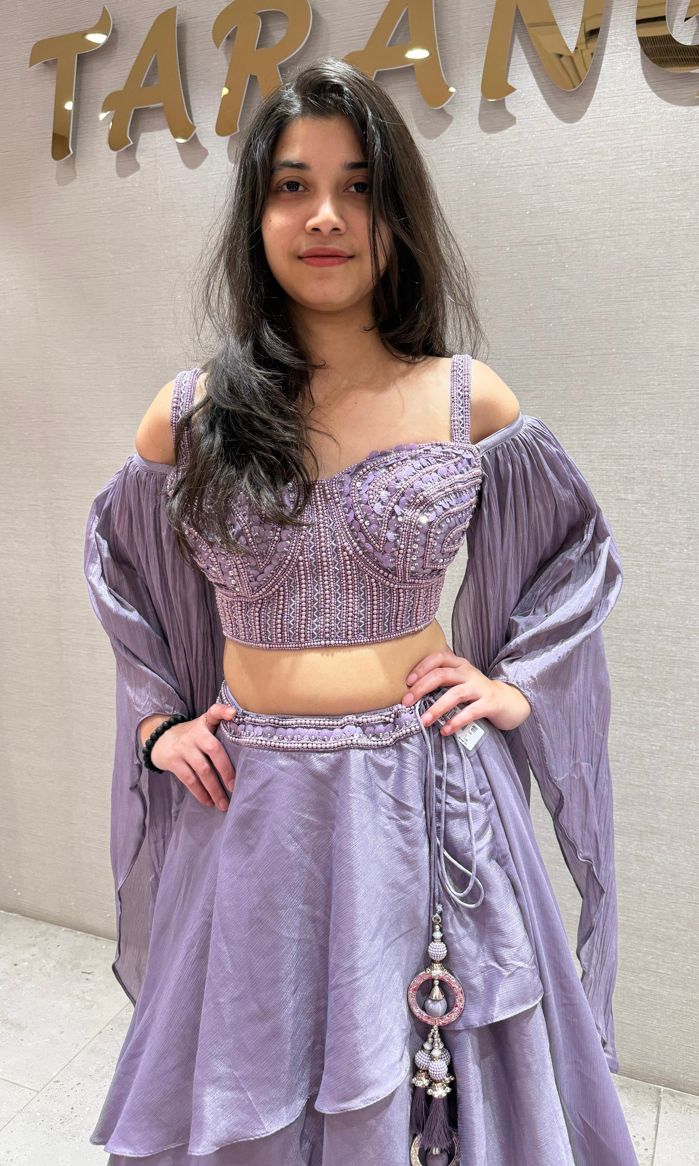 Lilac Lehenga
