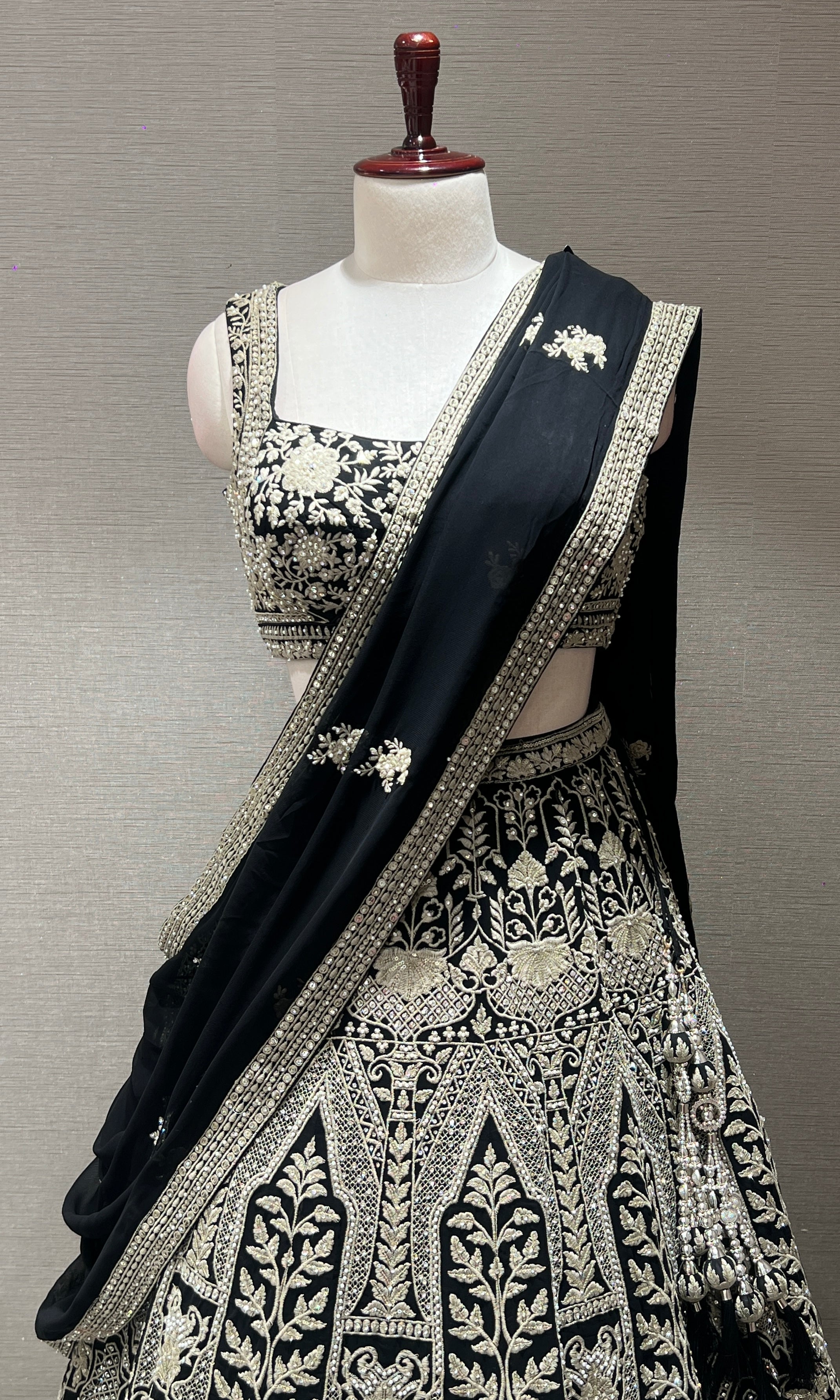 Black Lehenga