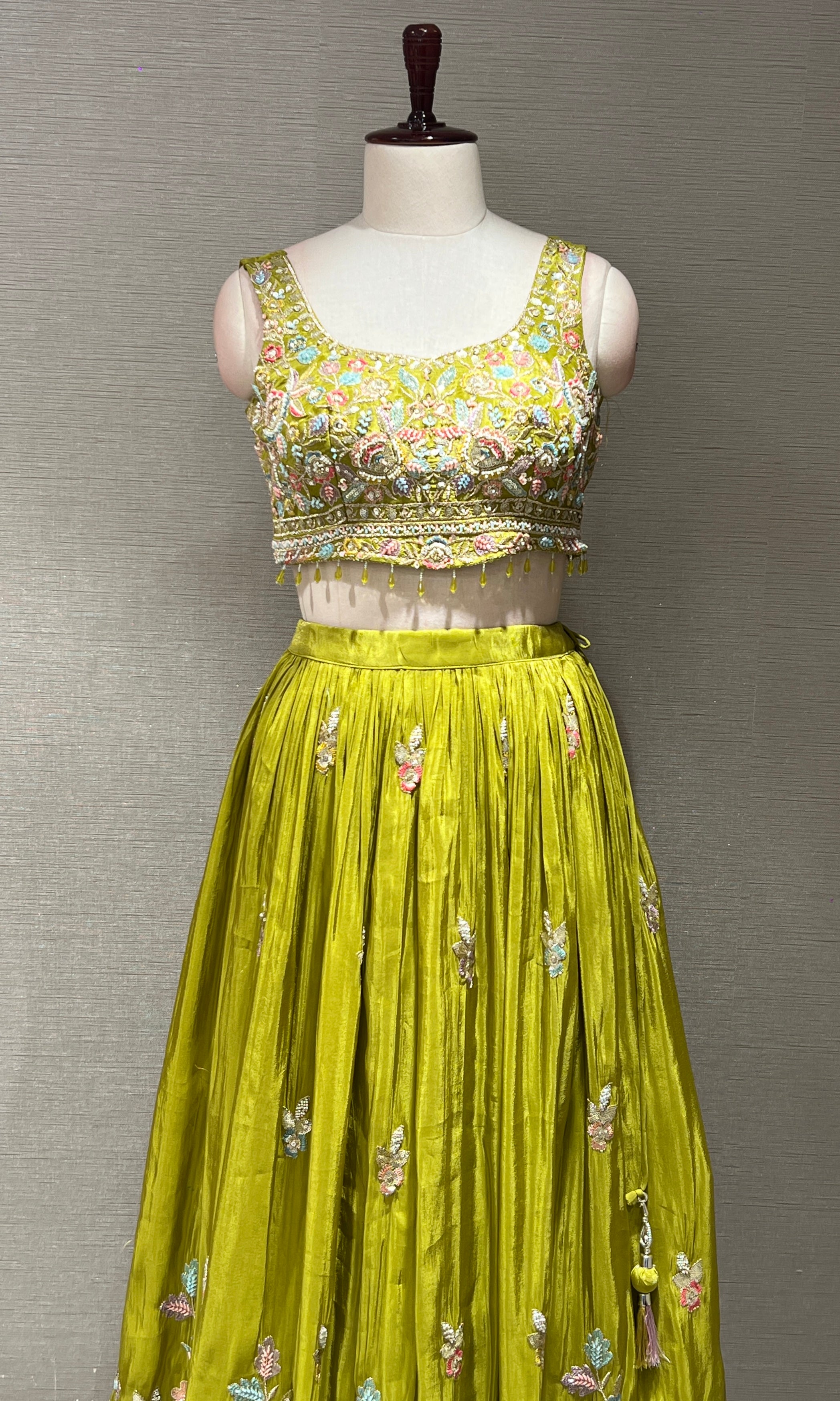 LIRIL floral embroidery lehenga