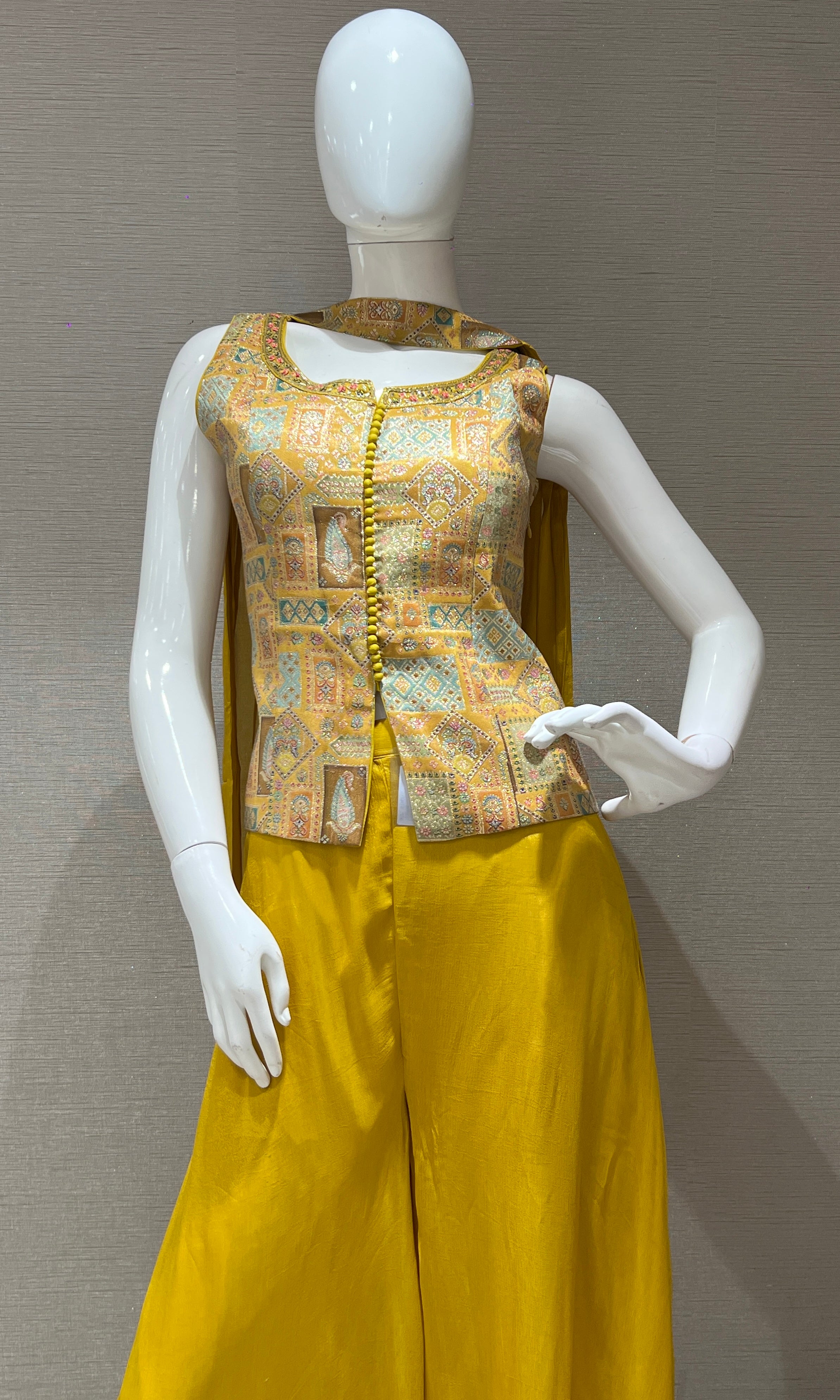 Yellow palazzo