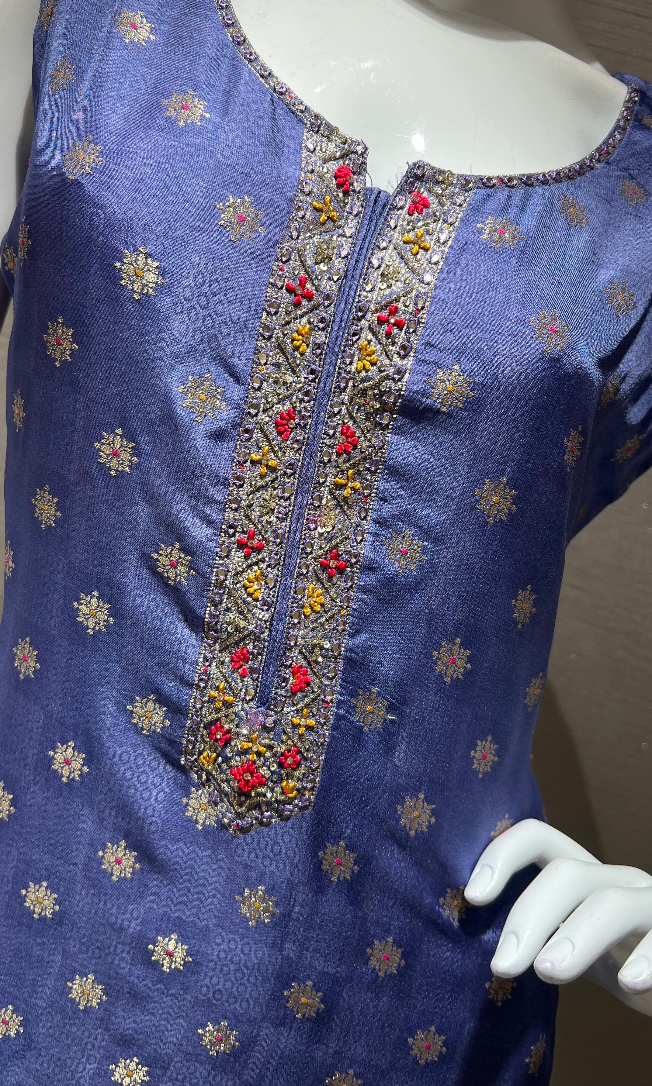 Lilac kurta set