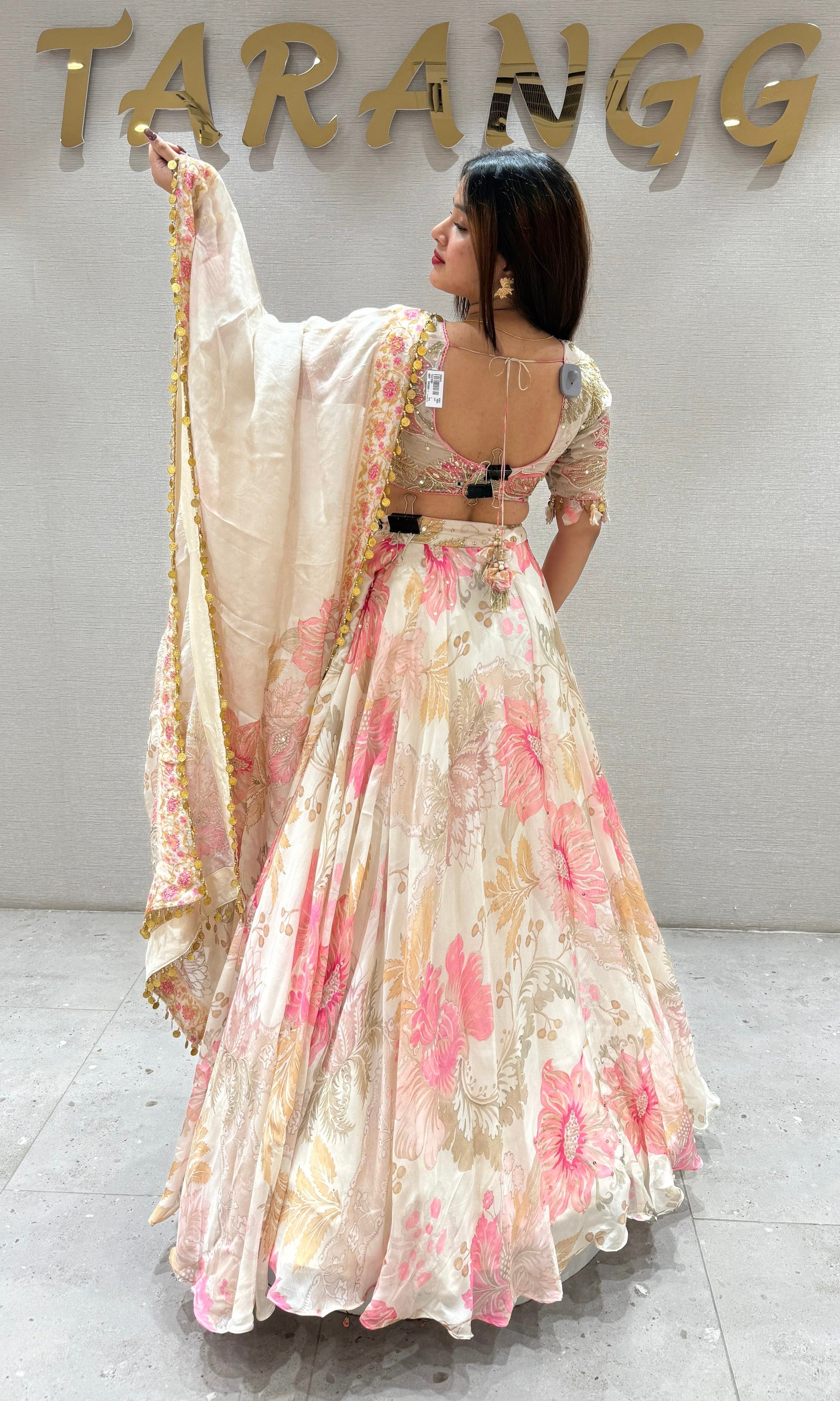 Ivory Lehenga