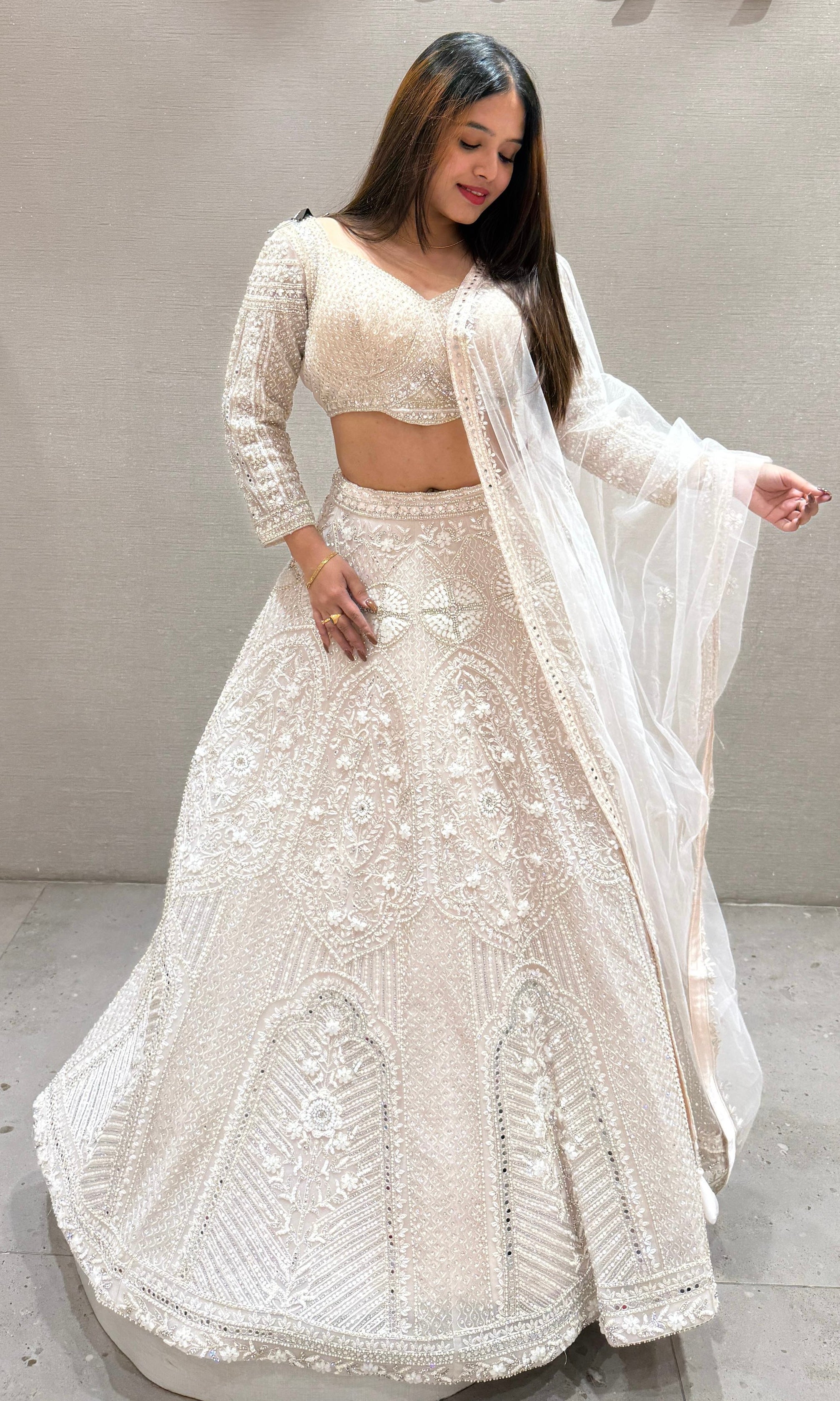 Baby pink Lehenga