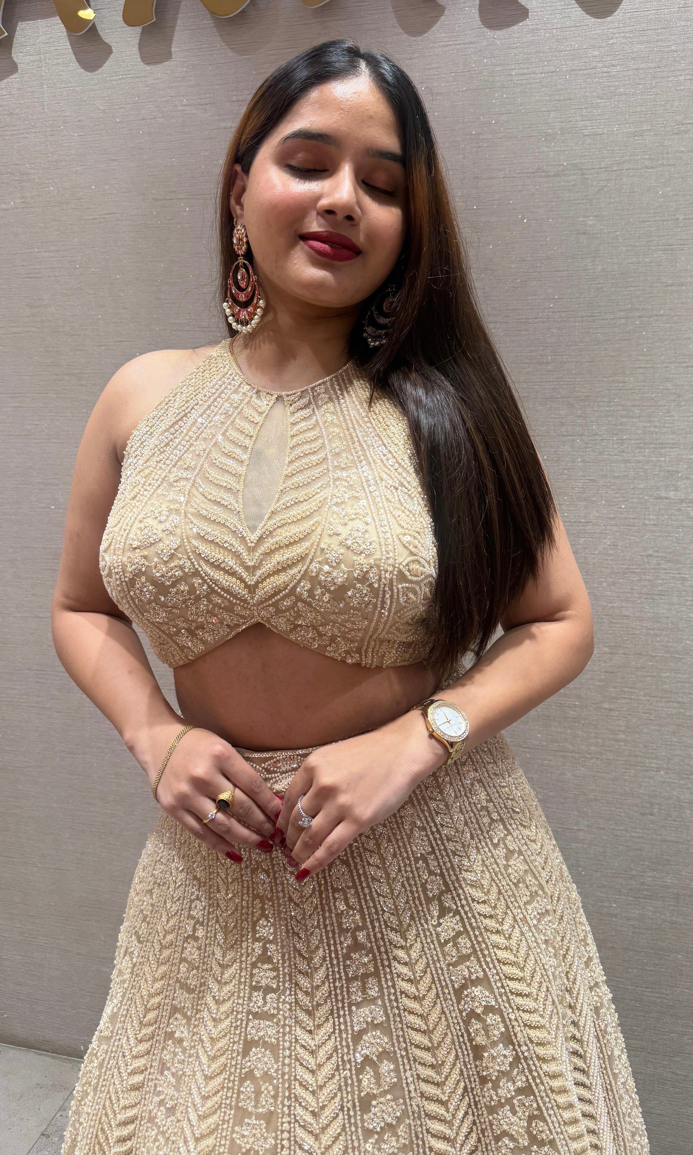 Gold Lehenga