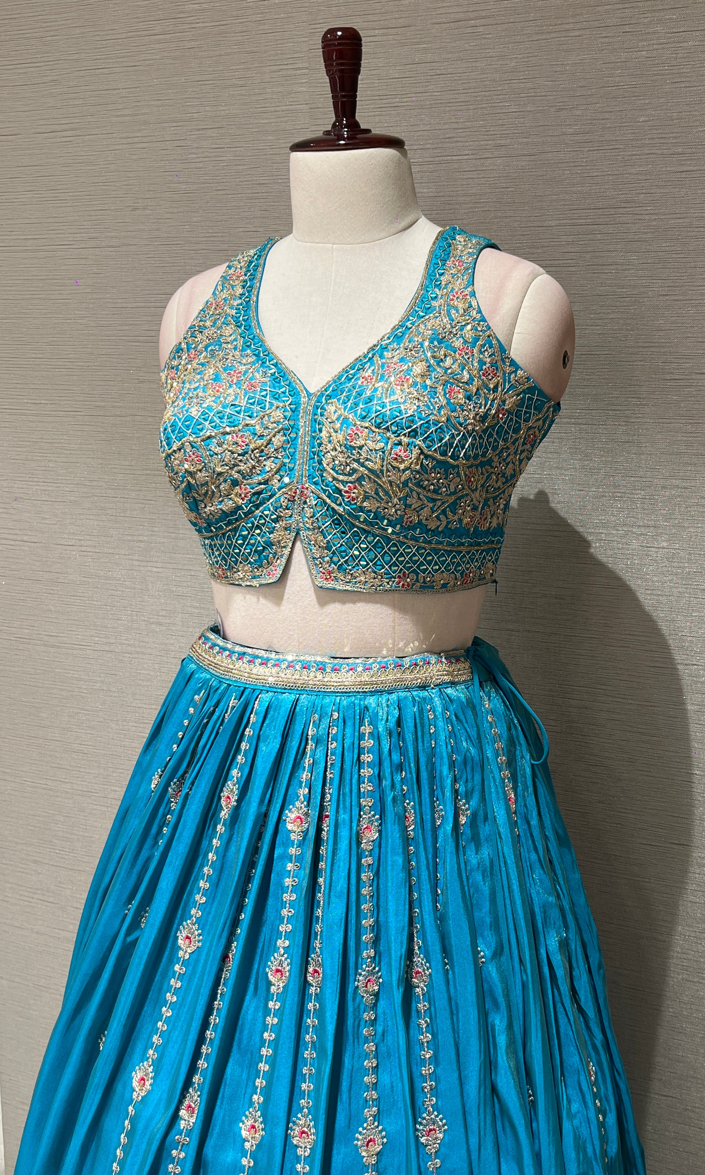 Blue Lehenga