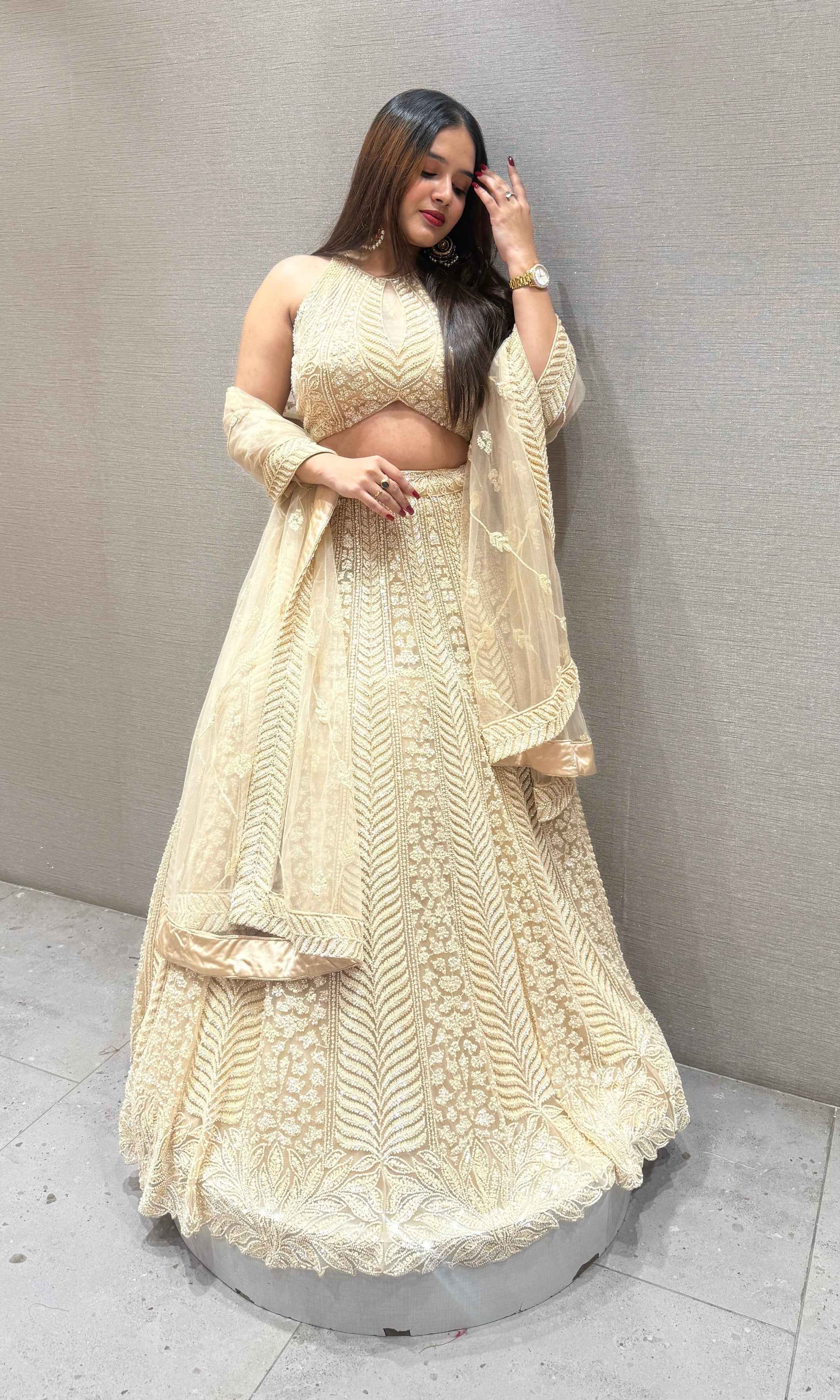 Gold Lehenga