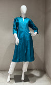 Rama blue Kurti top