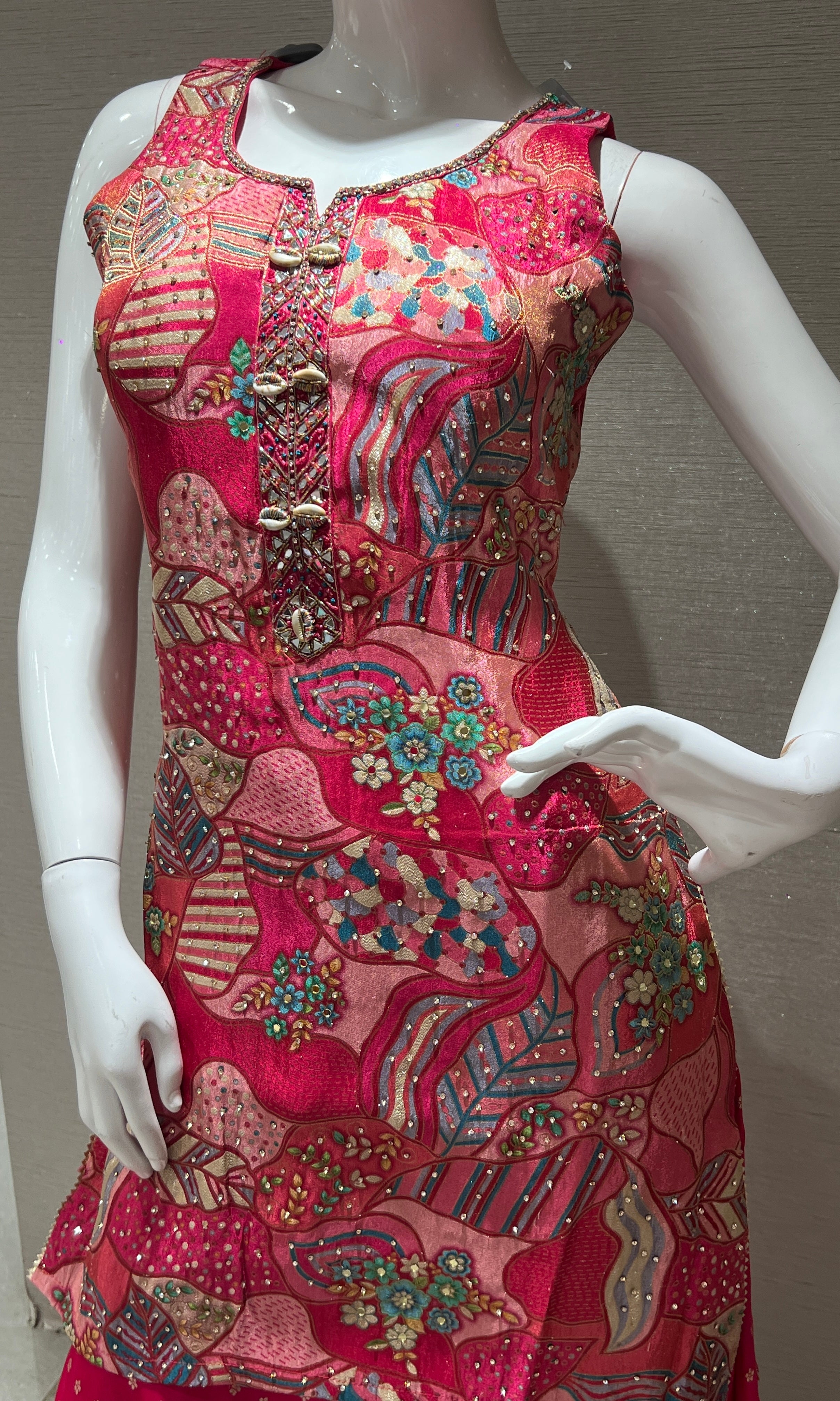 Pink Sharara