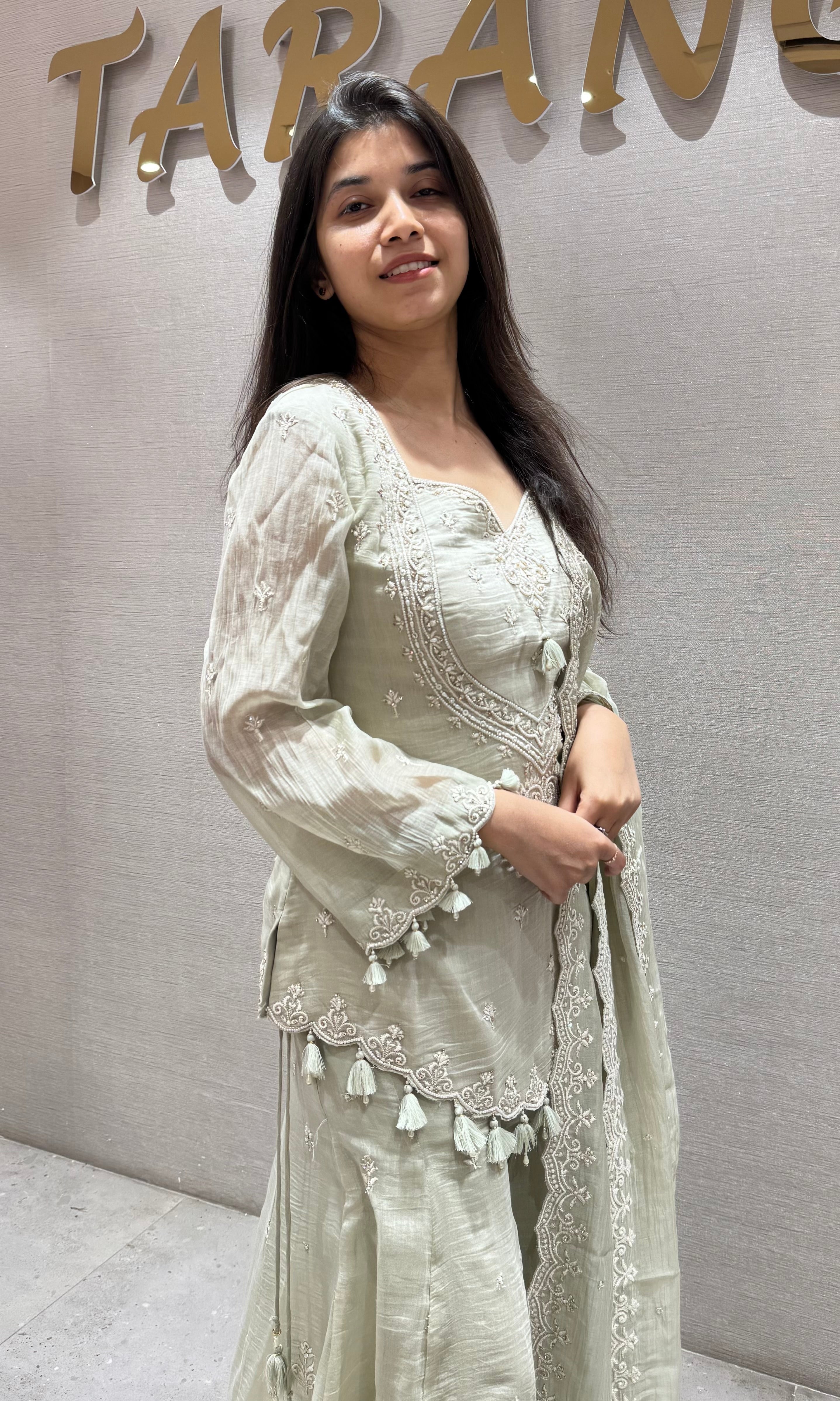 Light Grey PALAZZO Set