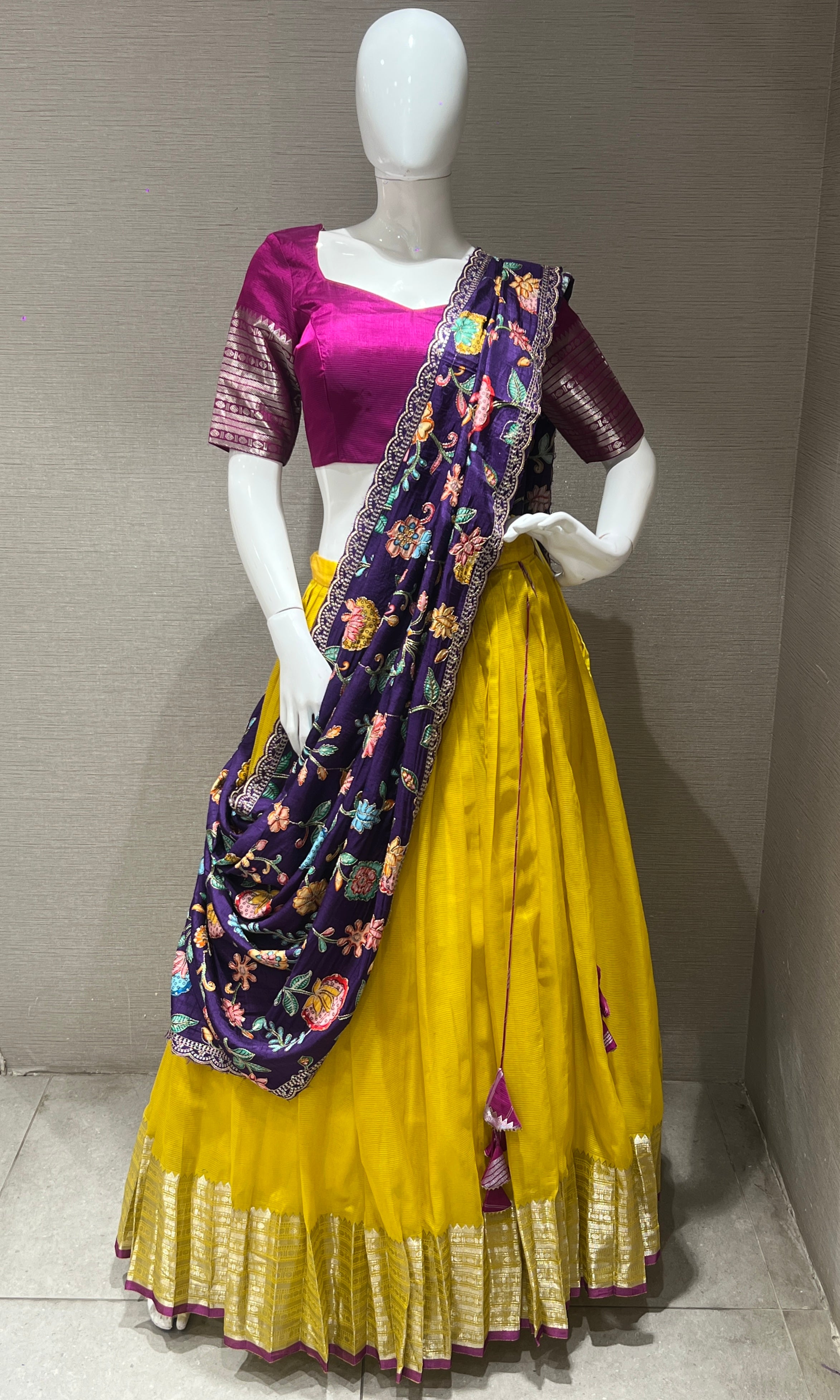 Yellow Lehenga