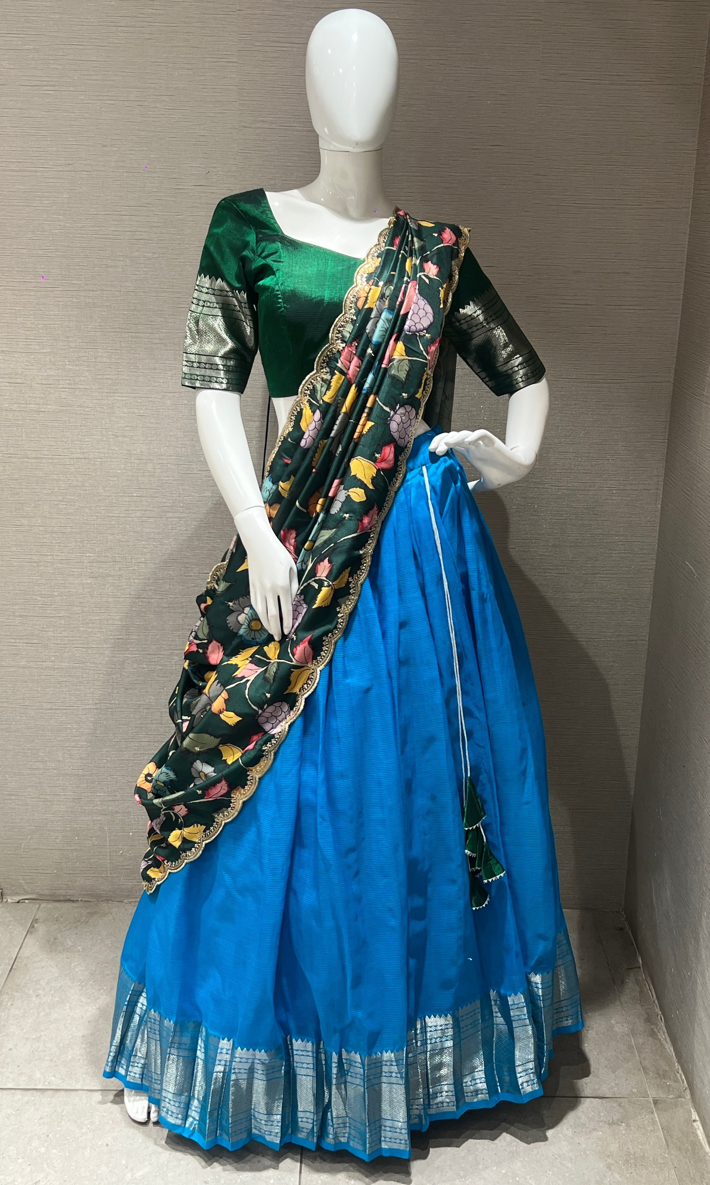 Blue Lehenga