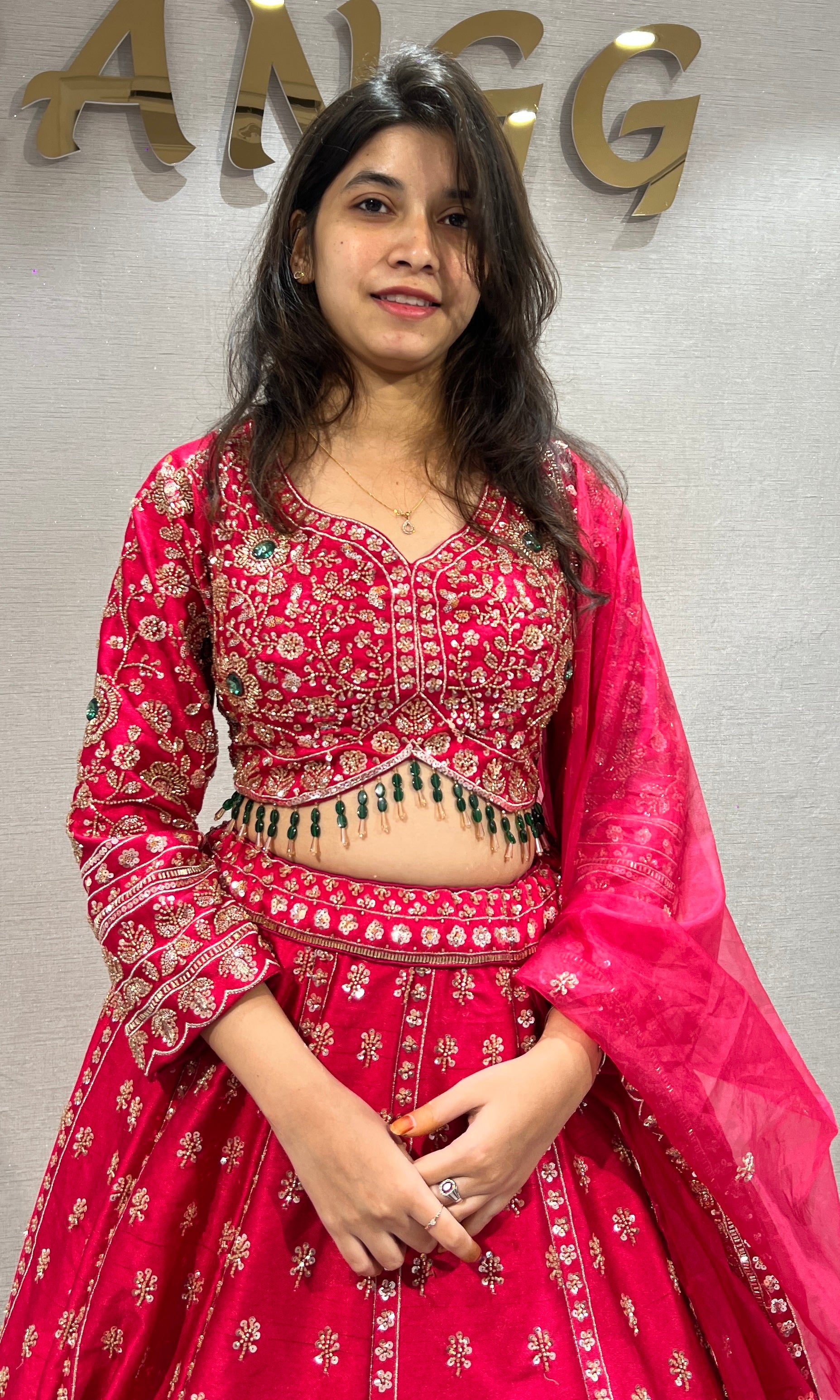Rani pink Lehenga