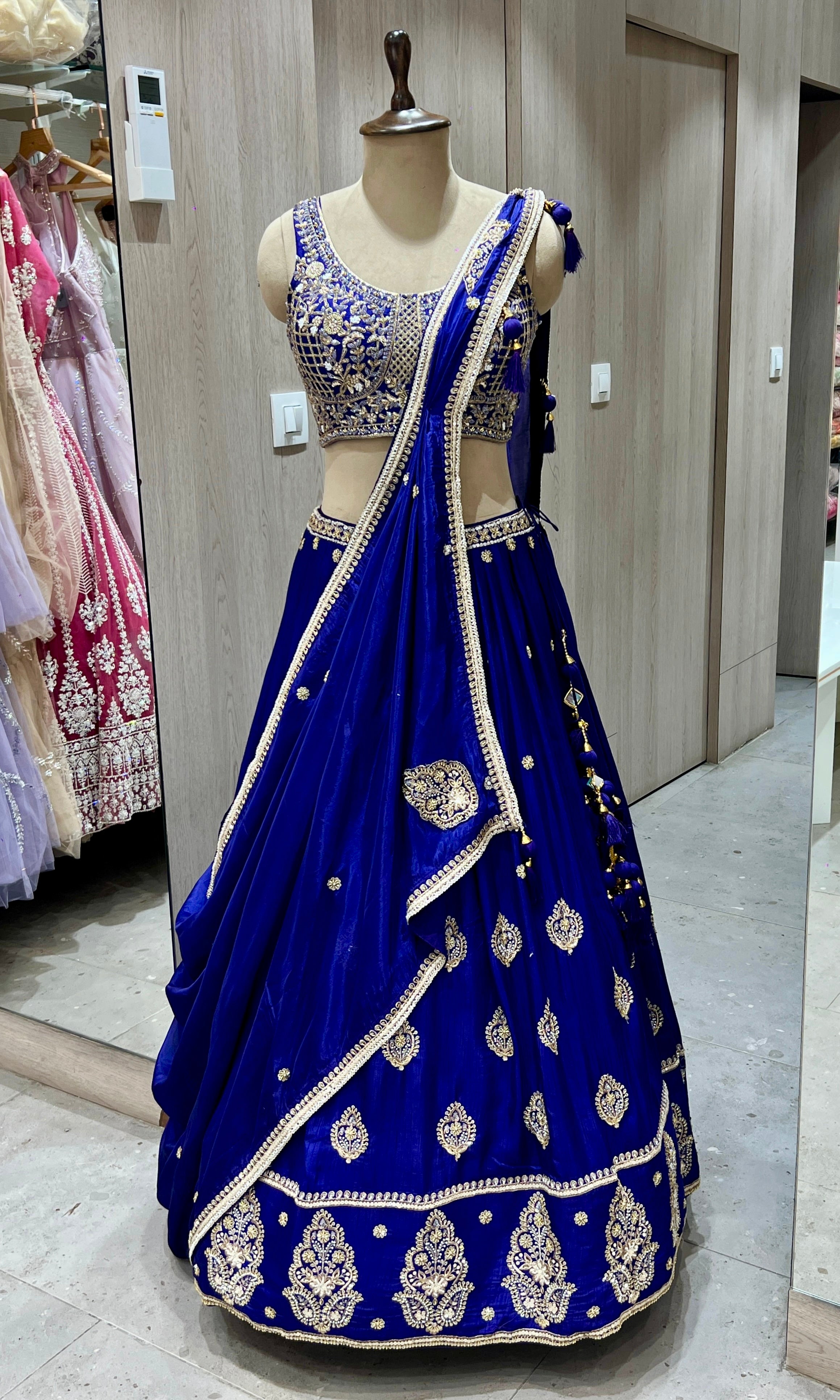 Purple Lehenga