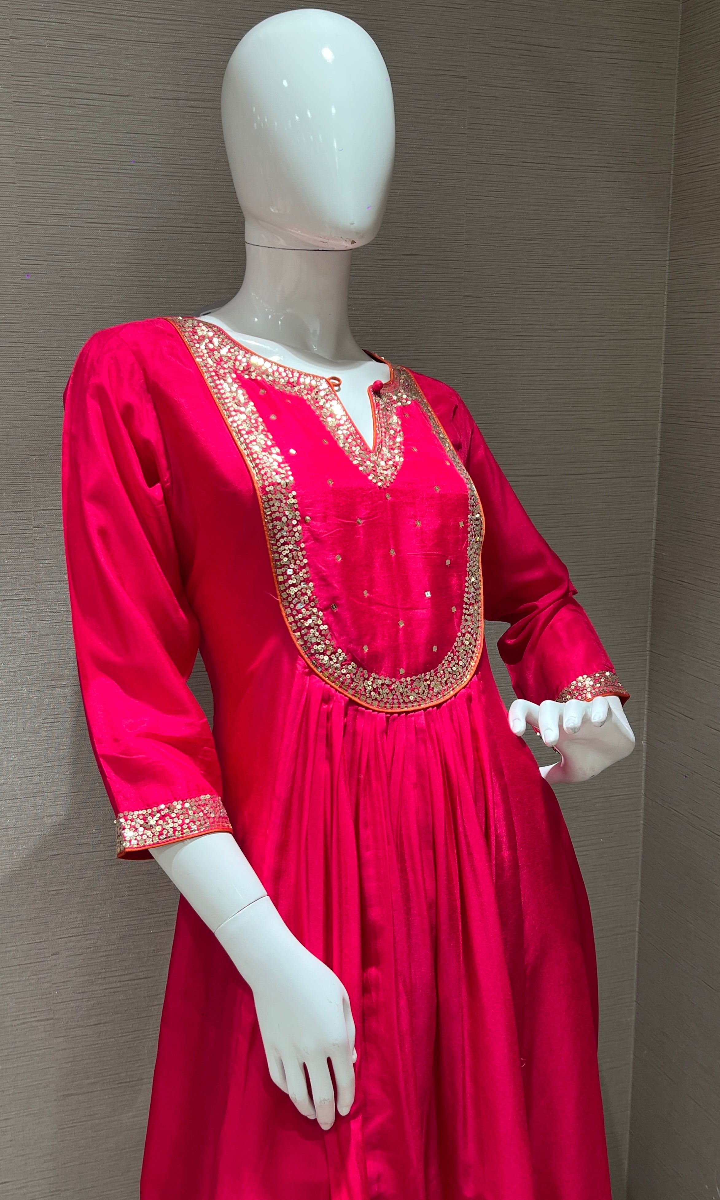 Pink kurta set