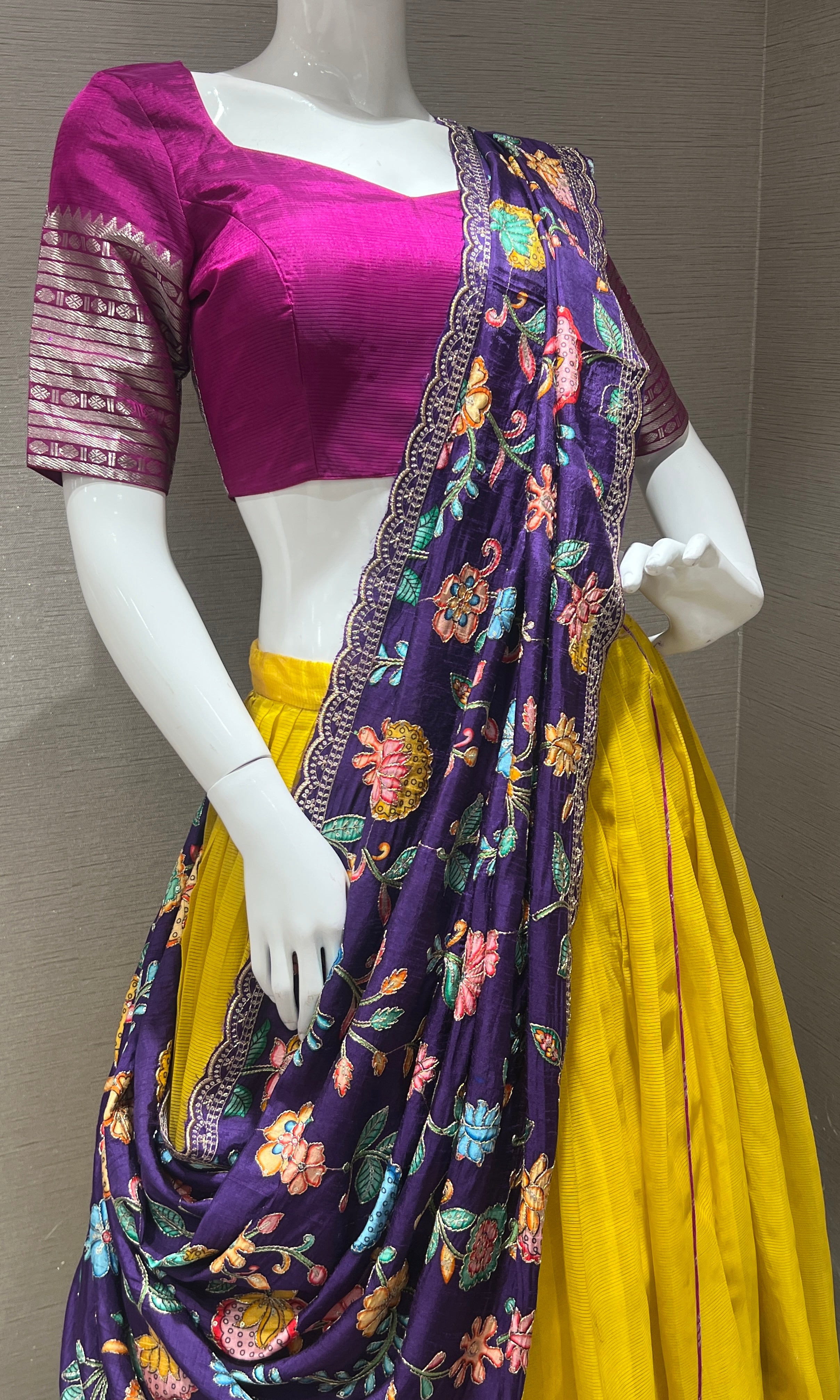 Yellow Lehenga
