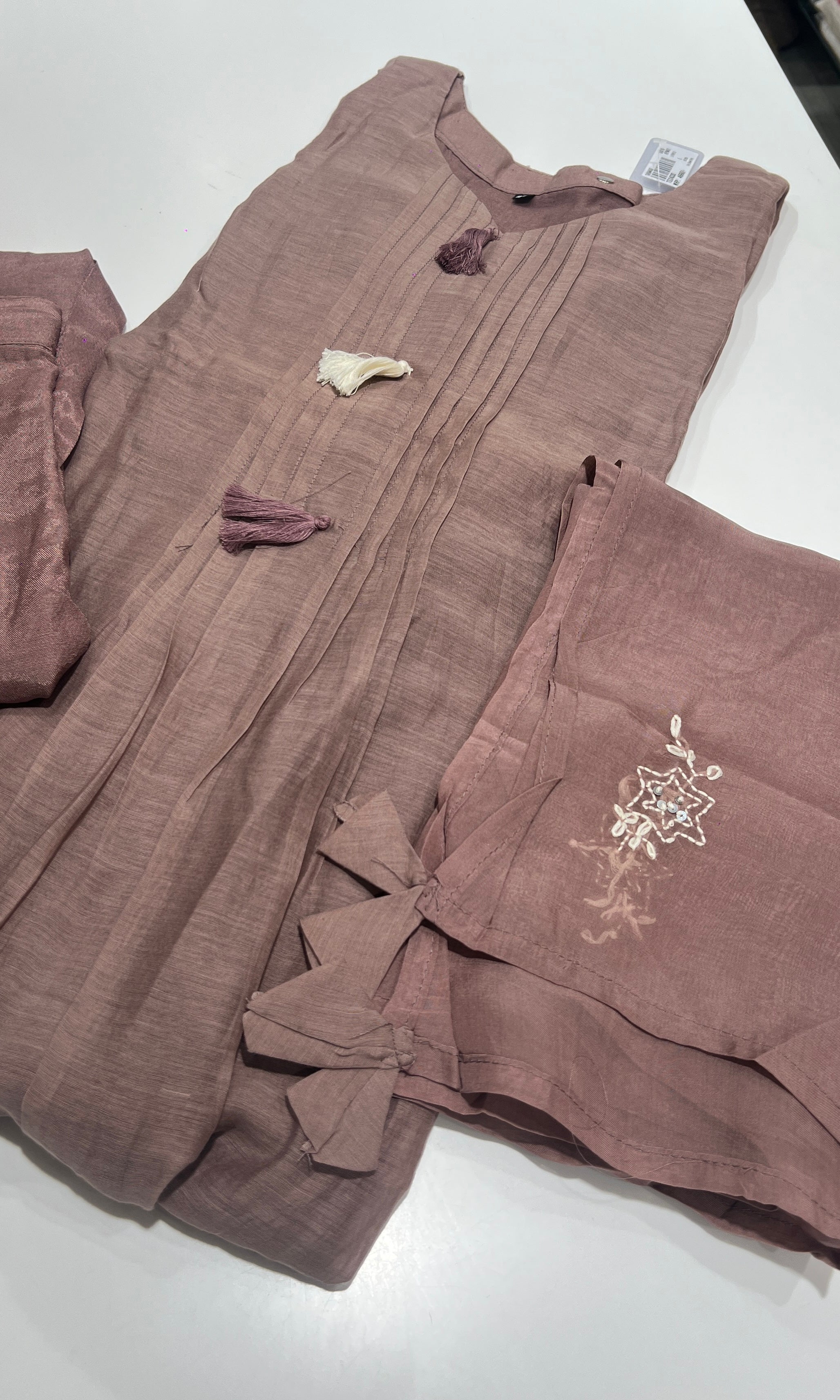 Light Purple Classic Kurta Set