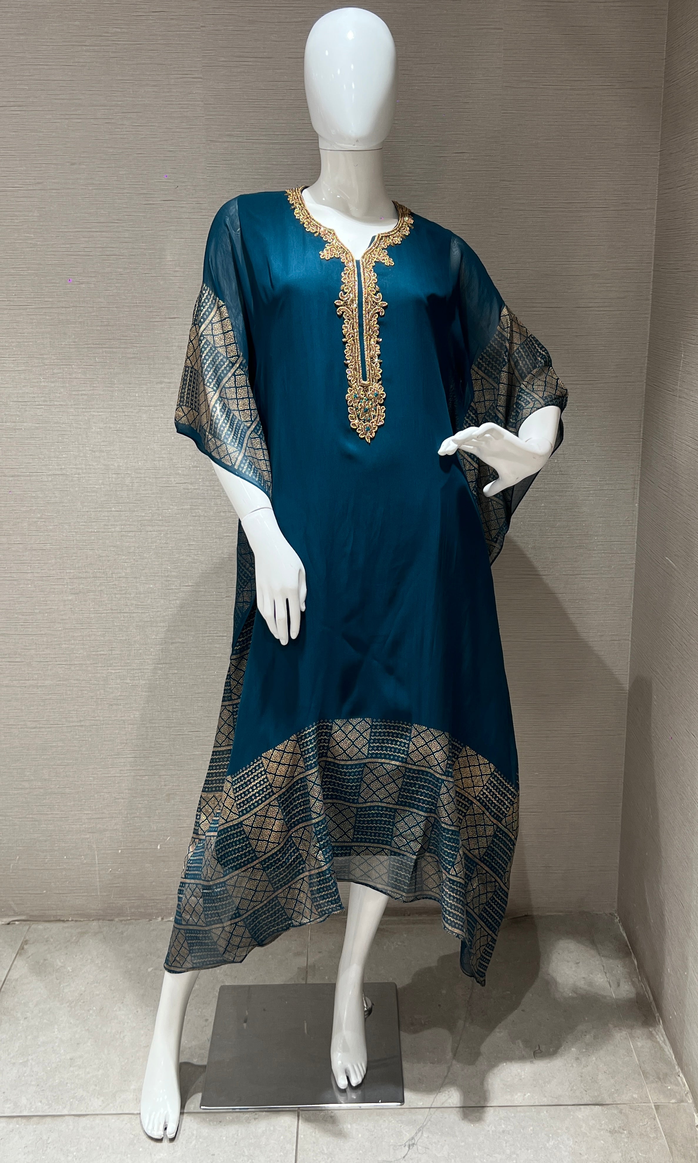P blue Kaftan