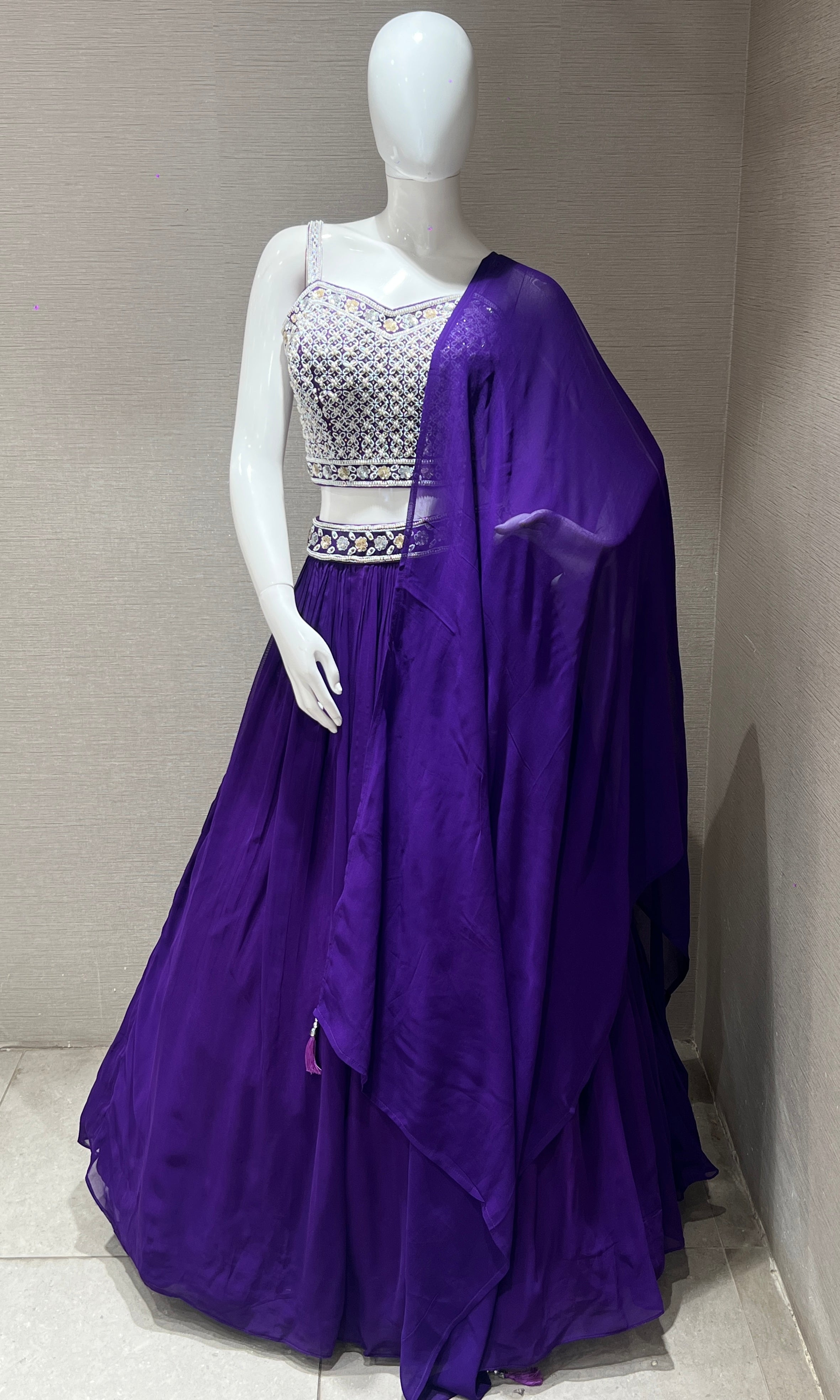 Purple Lehenga