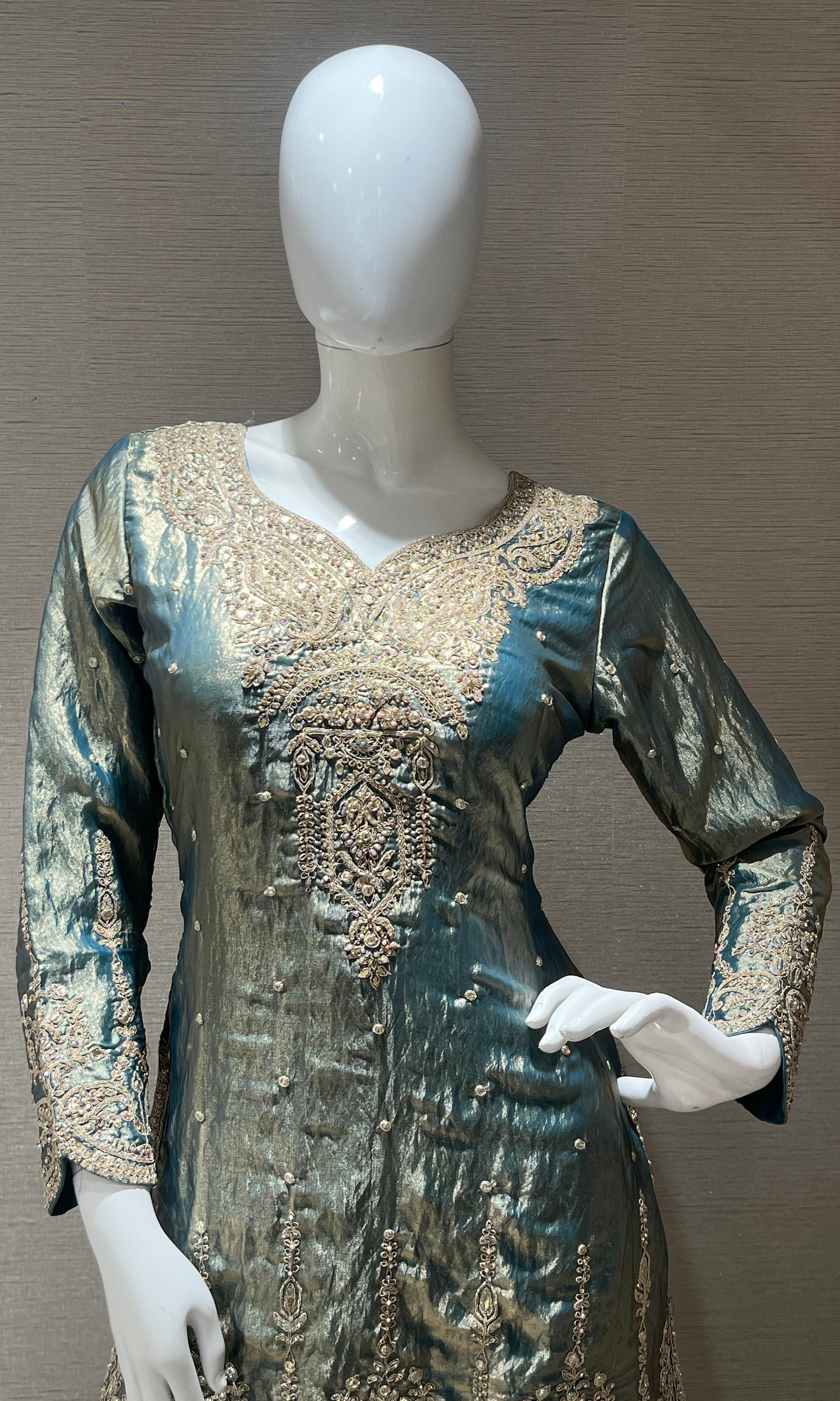 Sea blue palazzo
